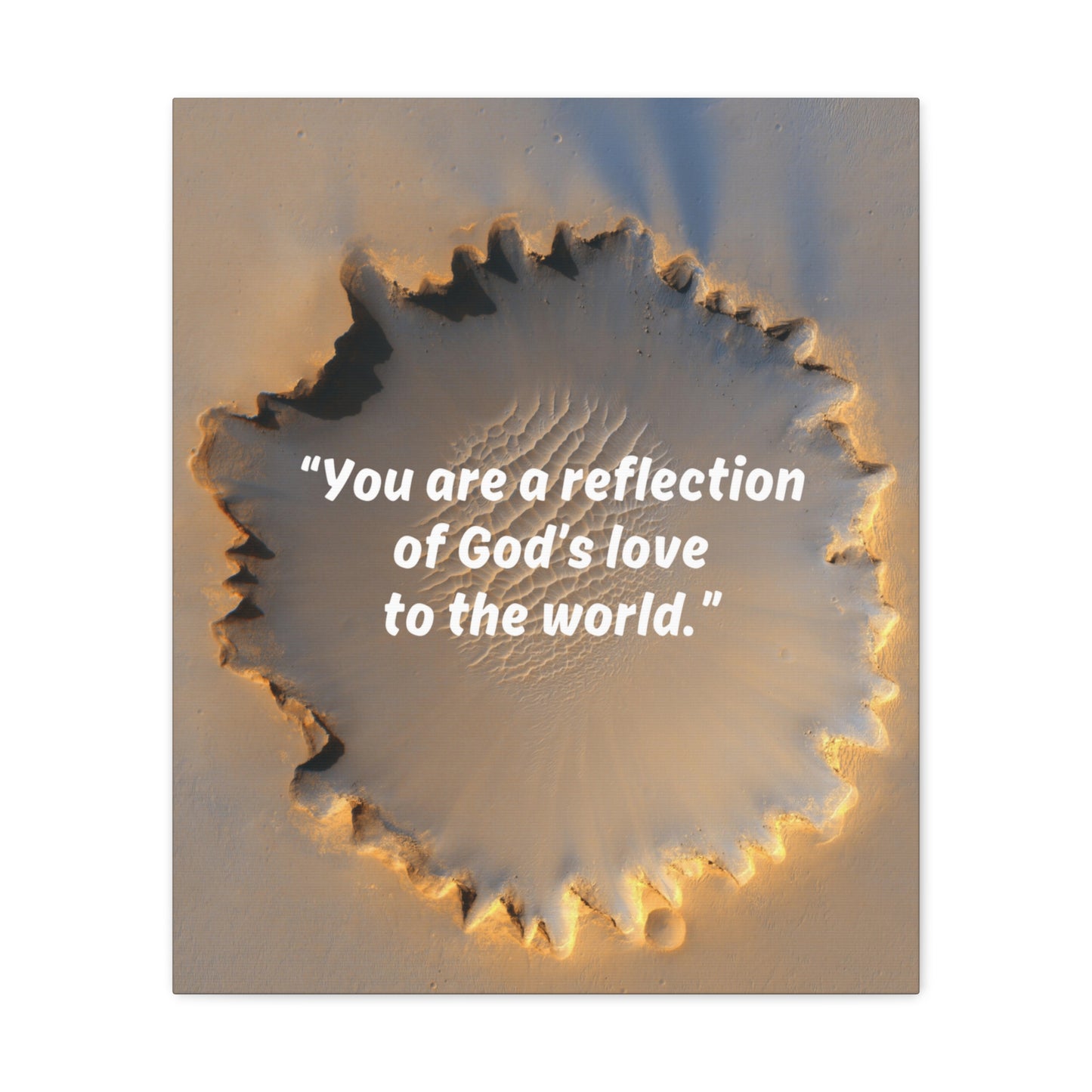 Reflection of God Canvas Gallery Framed Vertical Poster, Canvas Wall Art Set Abstract Prints Minimalist Modern Art Boho Wall Decor