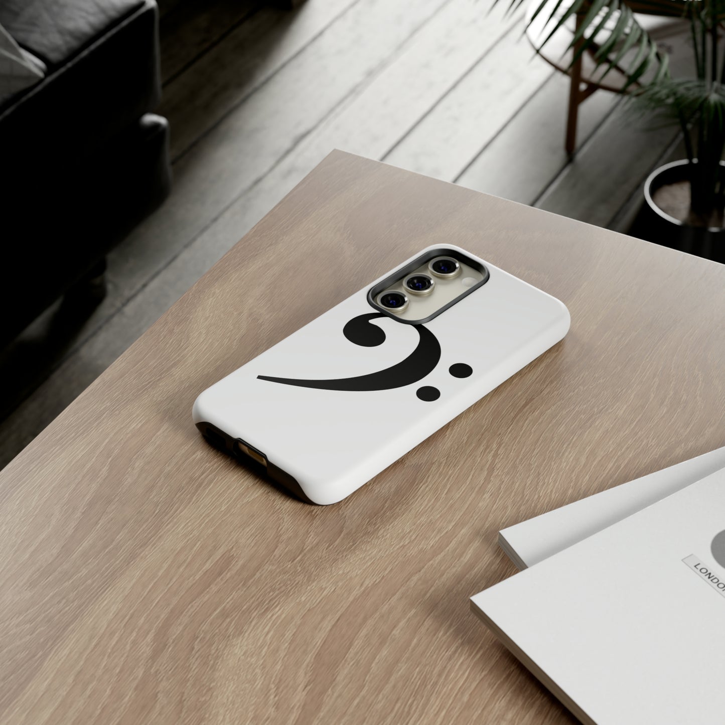 Bass Clef Phone Case, Samsung, iPhone 15, 14, 13 pro max case, iPhone Tough Phone Case, Popular Phone Cover, Everyday Phone Cases, Tough Case