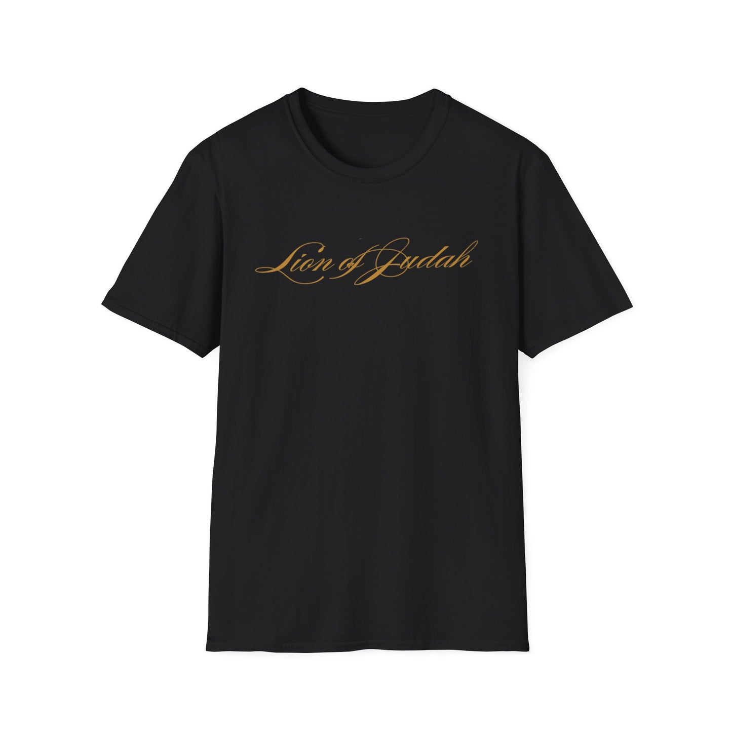 Lion of Judah Unisex Softstyle T-Shirt, Bible, Church, Inspirational, Commitment,