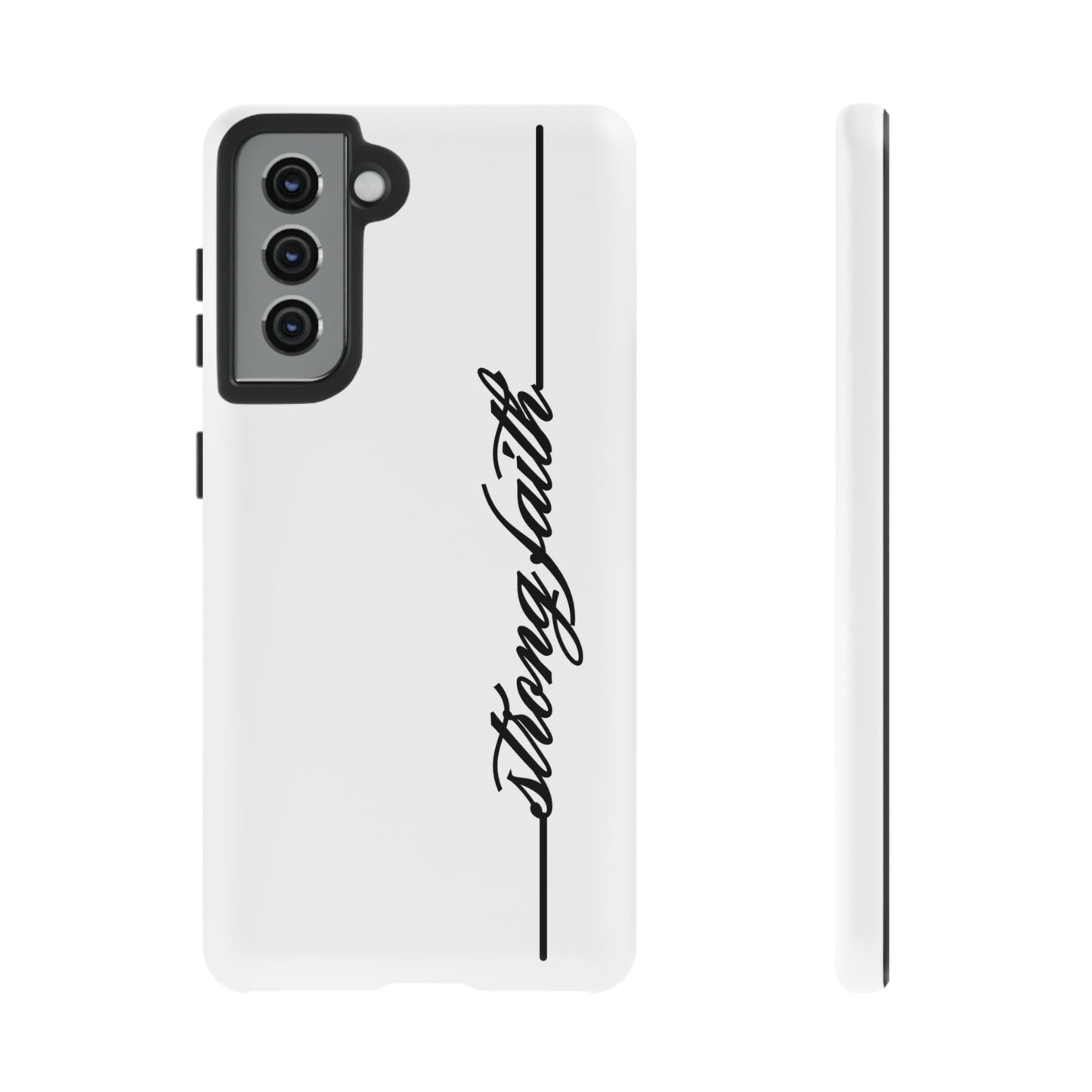 Strong Faith Phone Case, Samsung, iPhone 15, 14, 13 pro max case, iPhone Tough Phone Case, Popular Phone Cover, Everyday Phone Cases, Tough Case