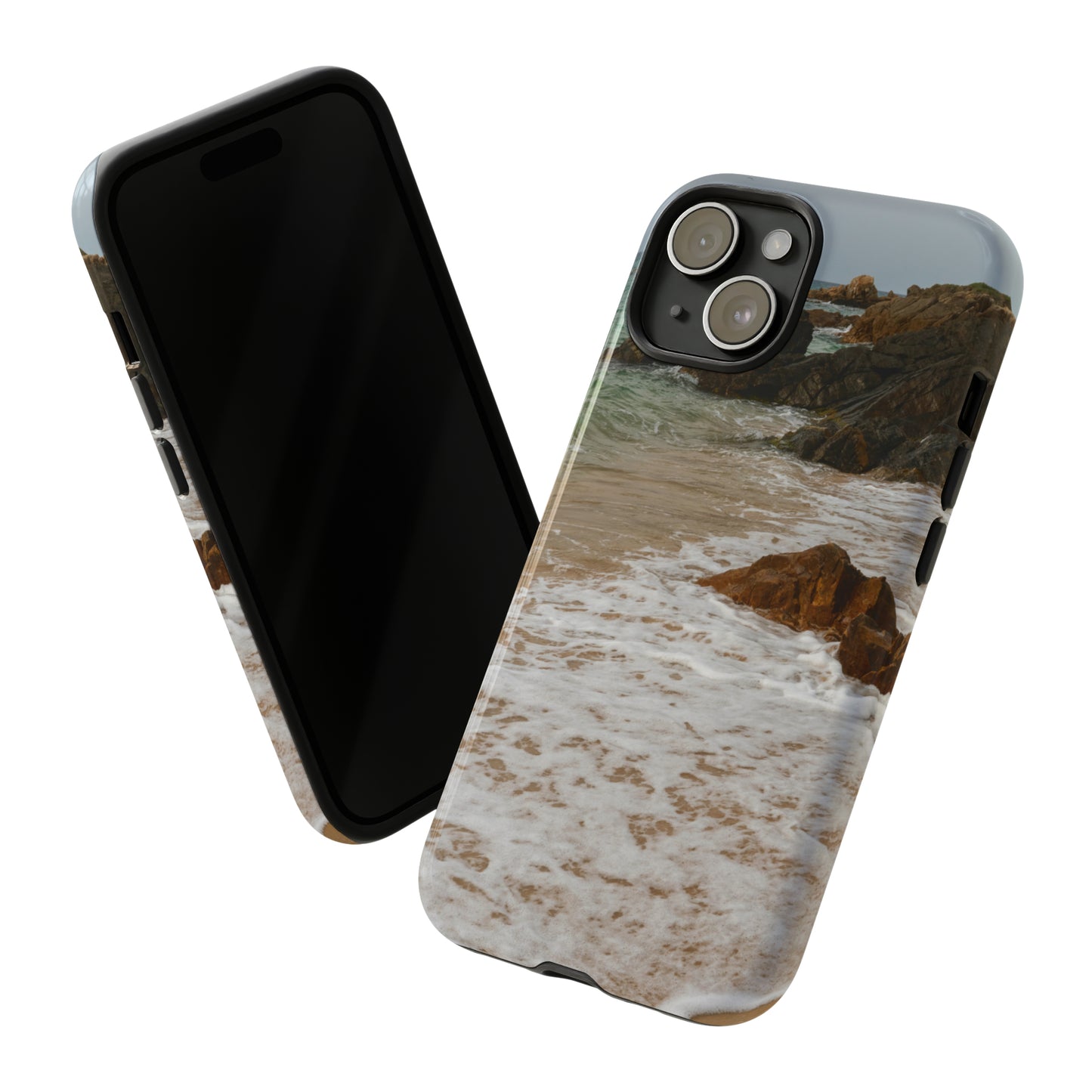 Calm Beach, Phone Case, Samsung Galaxy, iPhone 15, 14, 13 pro max case, iPhone Tough Phone Case, Popular Phone Cover, Everyday Phone Cases, Tough Case
