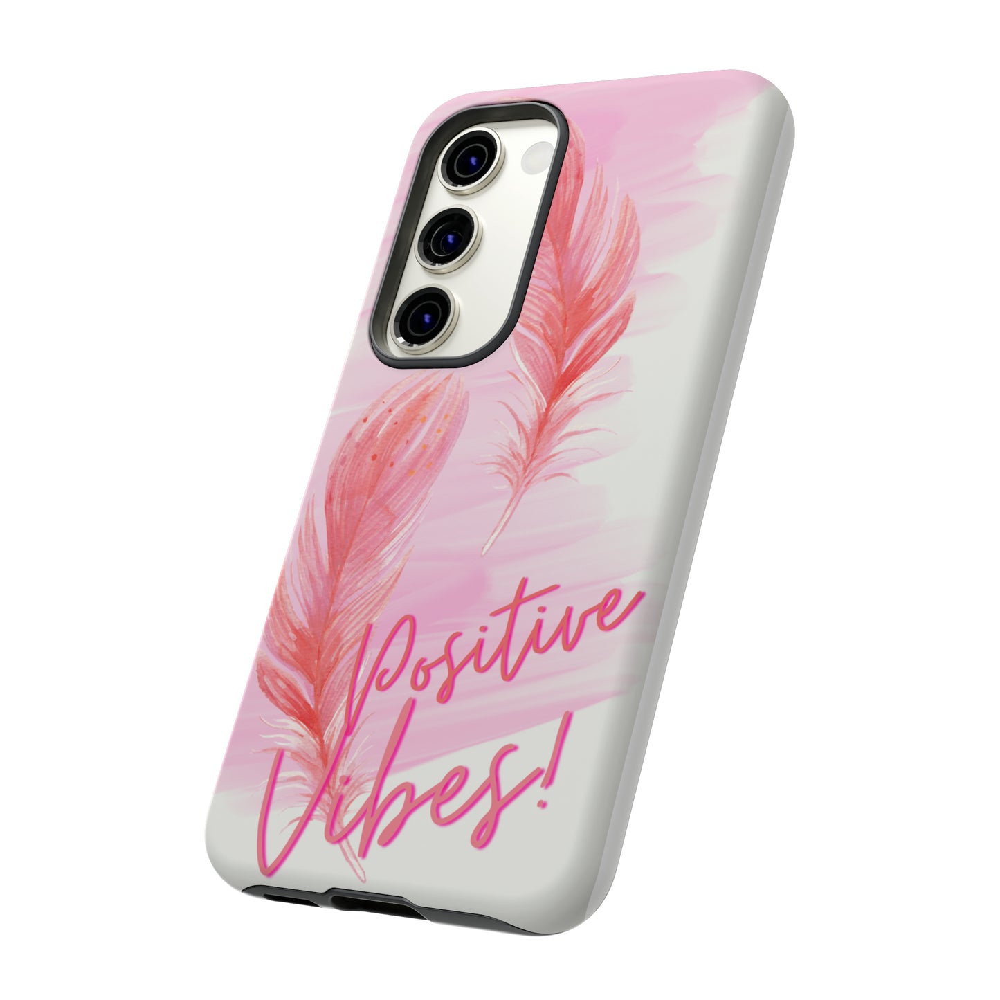 Positive Vibes, Samsung Galaxy, iPhone 15, 14, 13 pro max case, iPhone Tough Phone Case, Popular Phone Cover, Everyday Phone Cases, Tough Case