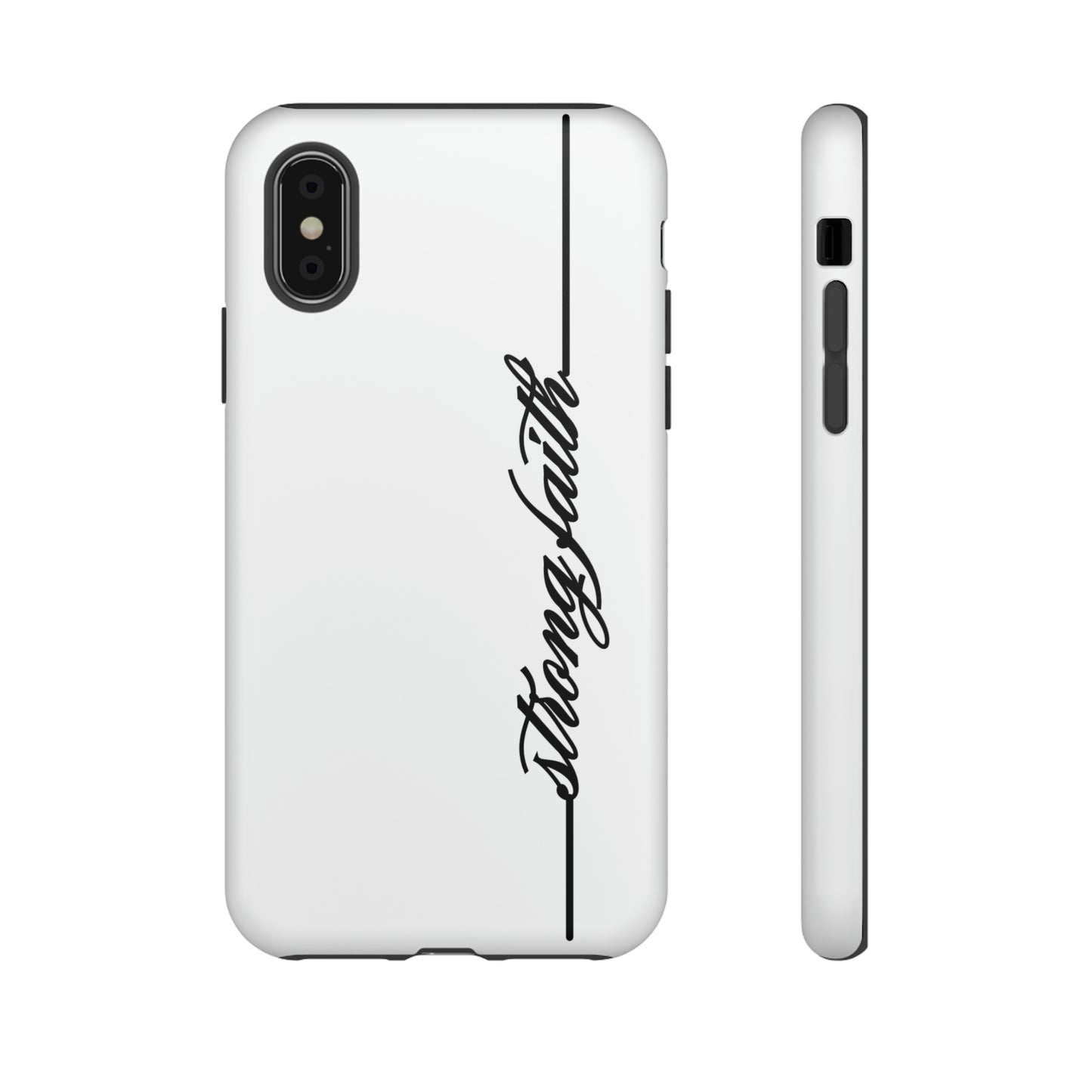 Strong Faith Phone Case, Samsung, iPhone 15, 14, 13 pro max case, iPhone Tough Phone Case, Popular Phone Cover, Everyday Phone Cases, Tough Case