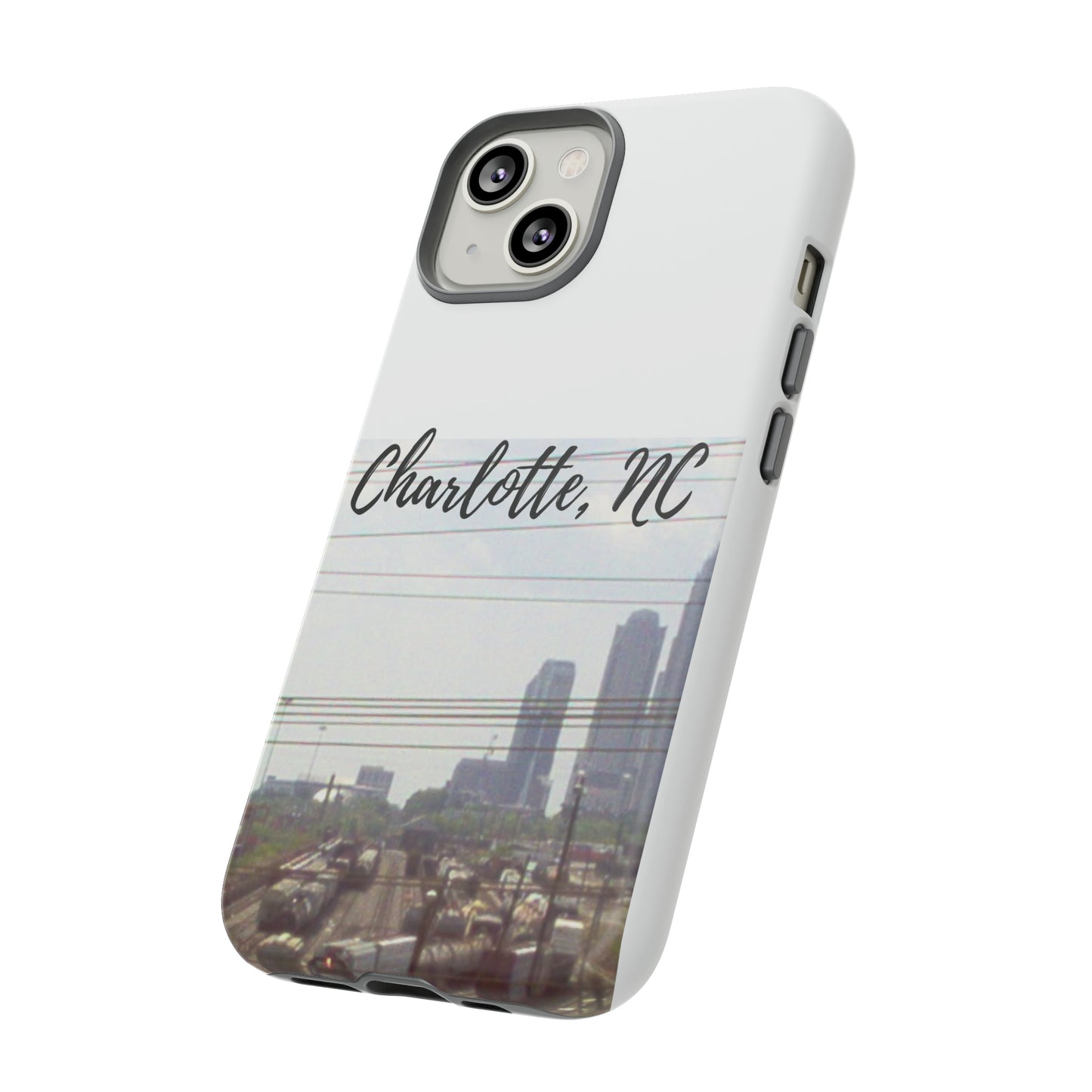 Charlotte NC Skyline Phone Case, Samsung, iPhone 15, 14, 13 pro max case, iPhone Tough Phone Case, Popular Phone Cover, Tough Case