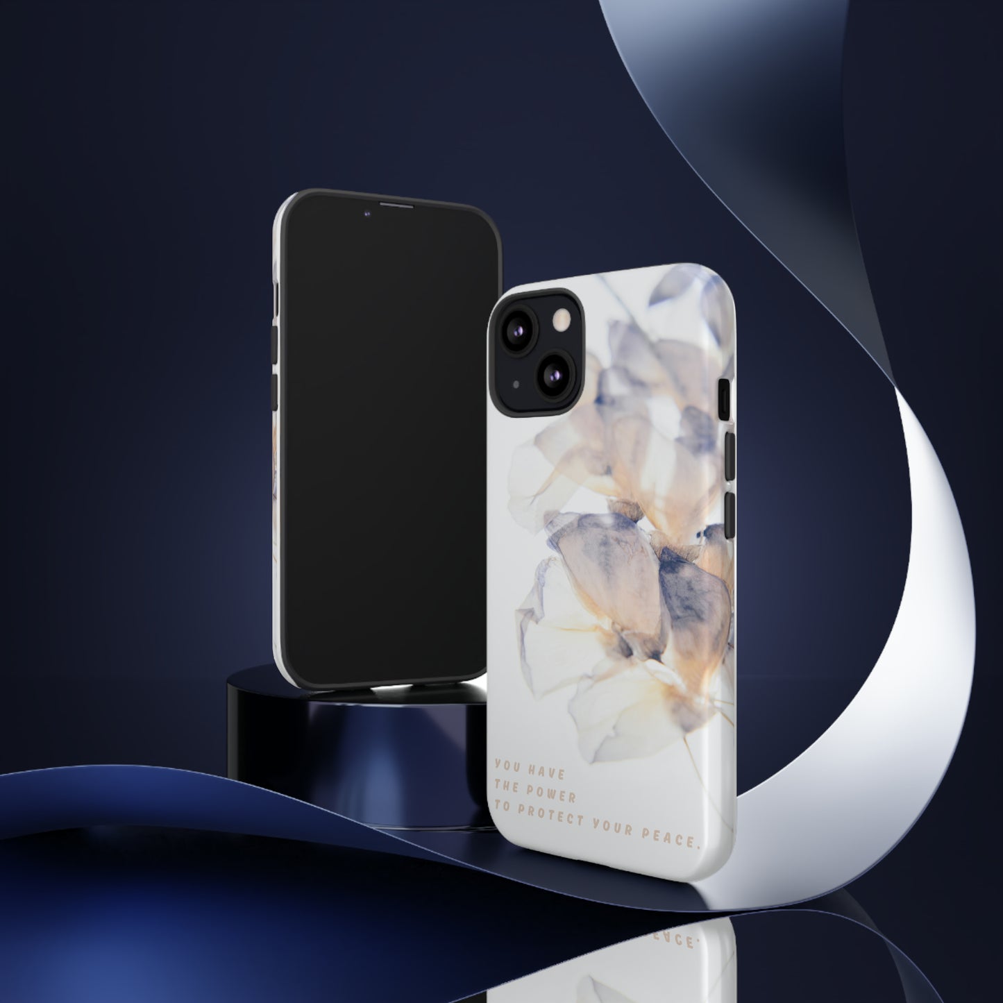 You Have The Power To Protect Your Peace, Samsung Galaxy, iPhone 15, 14, 13 cases, iPhone Tough Phone Case, Popular Phone Cover, Everyday Phone Cases, Tough Case