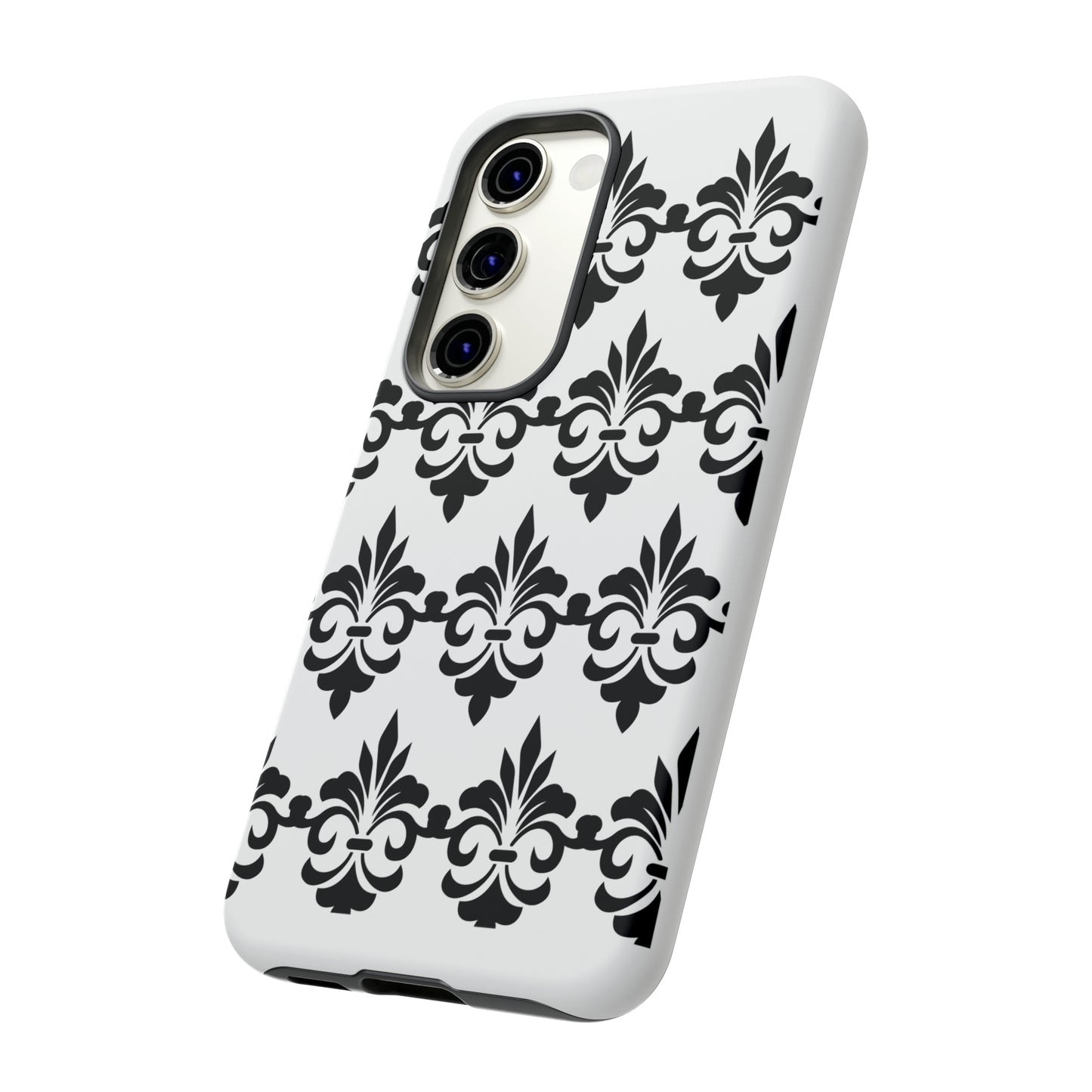 Fleur-de-lis Phone Case, Samsung, iPhone 15, 14, 13 pro max case, iPhone Tough Phone Case, Popular Phone Cover, Everyday Phone Cases, Tough Case
