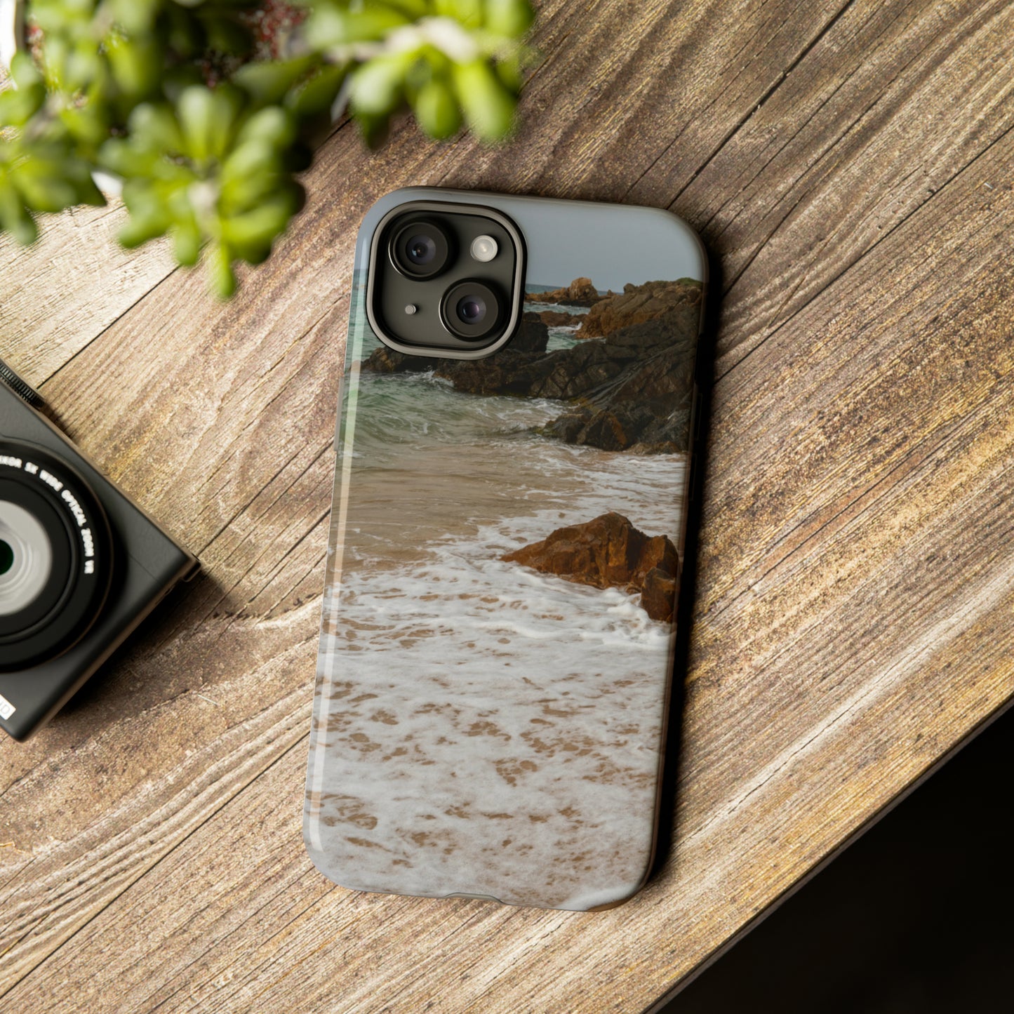 Calm Beach, Phone Case, Samsung Galaxy, iPhone 15, 14, 13 pro max case, iPhone Tough Phone Case, Popular Phone Cover, Everyday Phone Cases, Tough Case