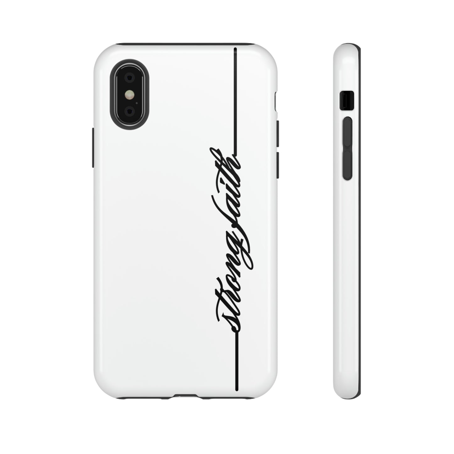 Strong Faith Phone Case, Samsung, iPhone 15, 14, 13 pro max case, iPhone Tough Phone Case, Popular Phone Cover, Everyday Phone Cases, Tough Case