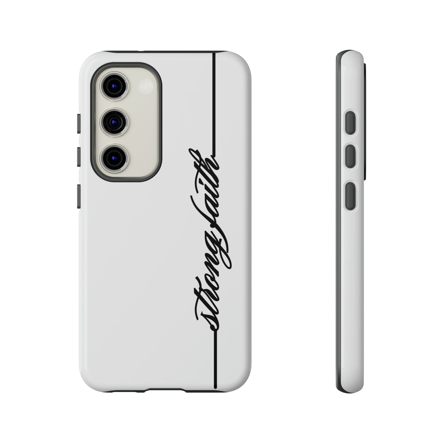 Strong Faith Phone Case, Samsung, iPhone 15, 14, 13 pro max case, iPhone Tough Phone Case, Popular Phone Cover, Everyday Phone Cases, Tough Case