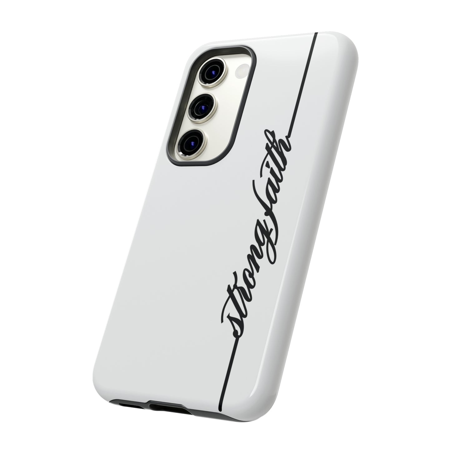 Strong Faith Phone Case, Samsung, iPhone 15, 14, 13 pro max case, iPhone Tough Phone Case, Popular Phone Cover, Everyday Phone Cases, Tough Case