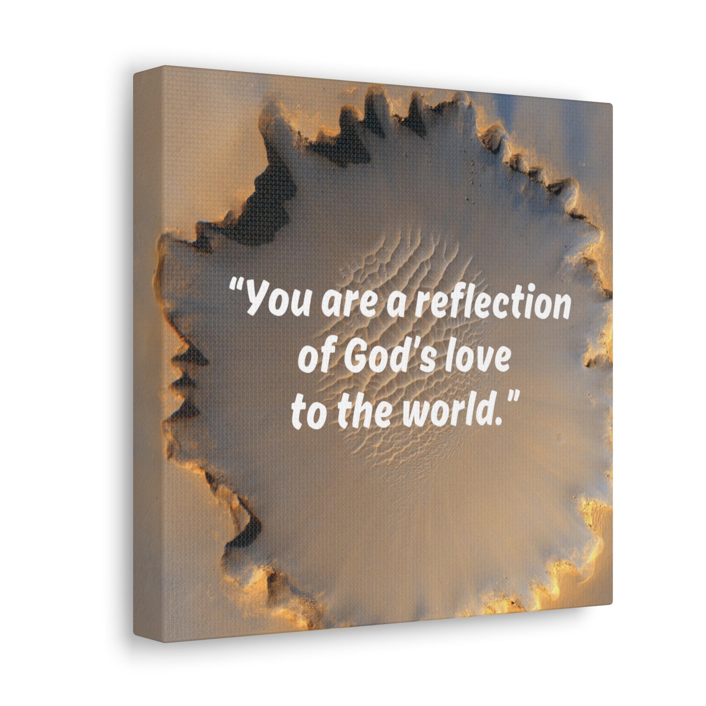 Reflection of God Canvas Gallery Framed Vertical Poster, Canvas Wall Art Set Abstract Prints Minimalist Modern Art Boho Wall Decor