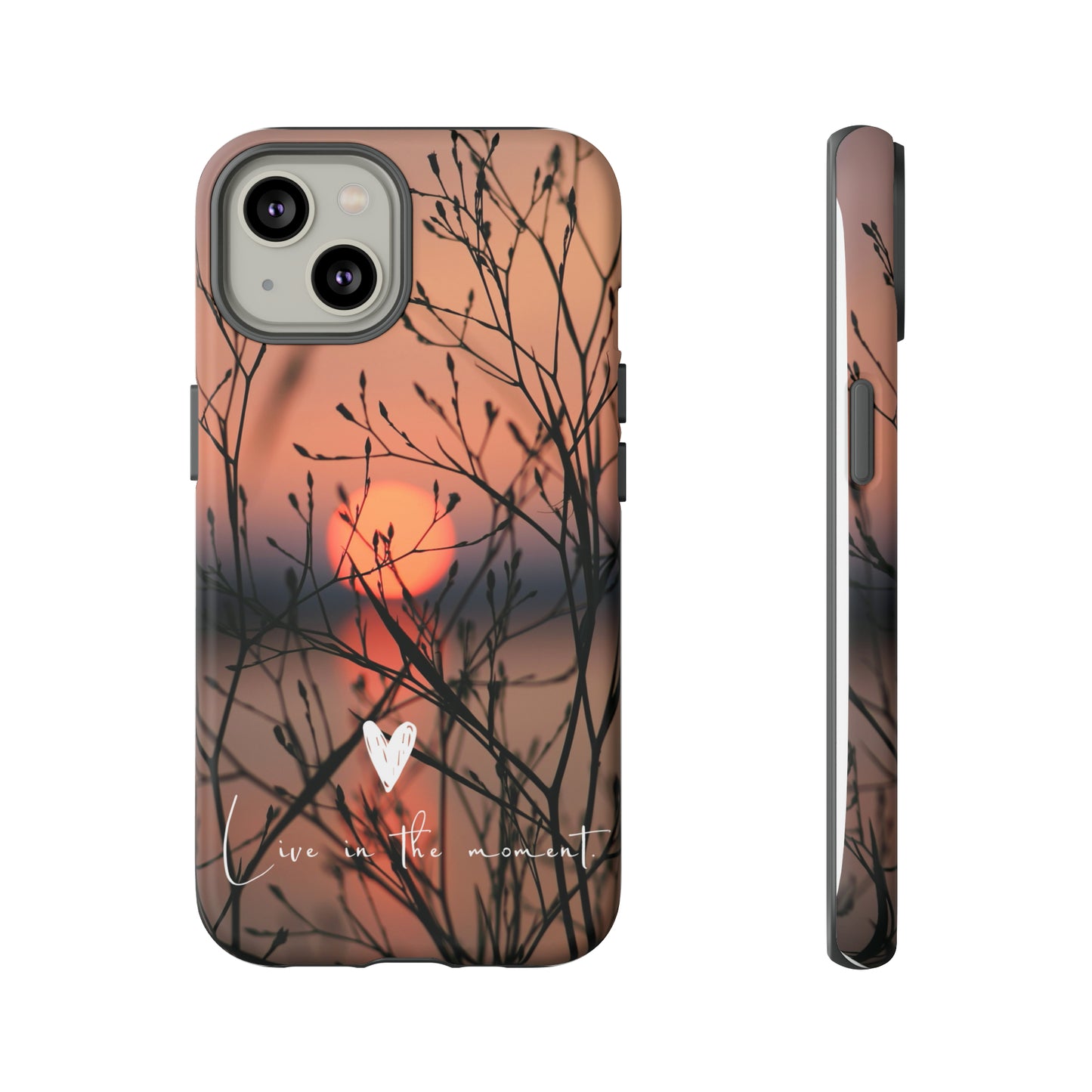Live In The Moment, Samsung Galaxy, iPhone 15, 14, 13 pro max case, iPhone Tough Phone Case, Popular Phone Cover, Everyday Phone Cases, Tough Case