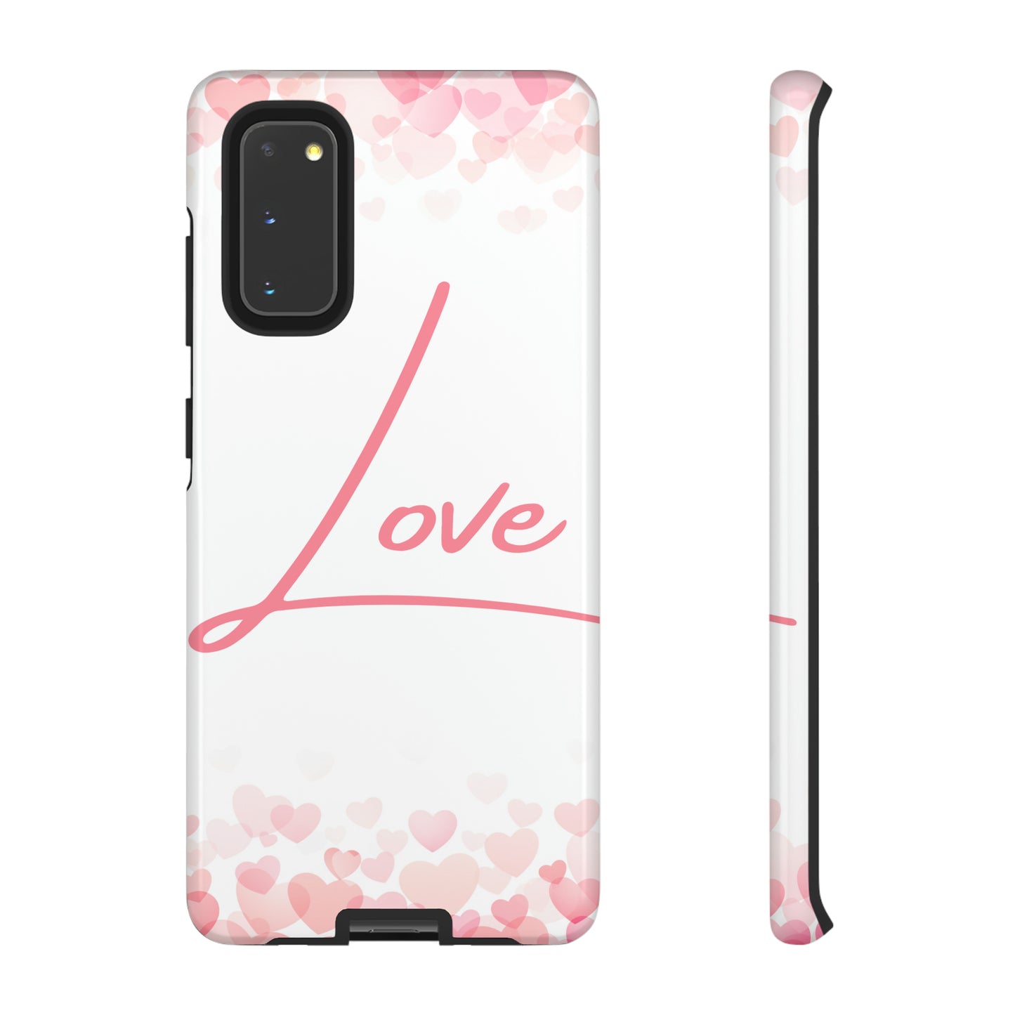 Love and Hearts Phone Case, Samsung Galaxy, iPhone 15, 14, 13 pro max case, iPhone Tough Phone Case, Popular Phone Cover, Everyday Phone Cases, Tough Case