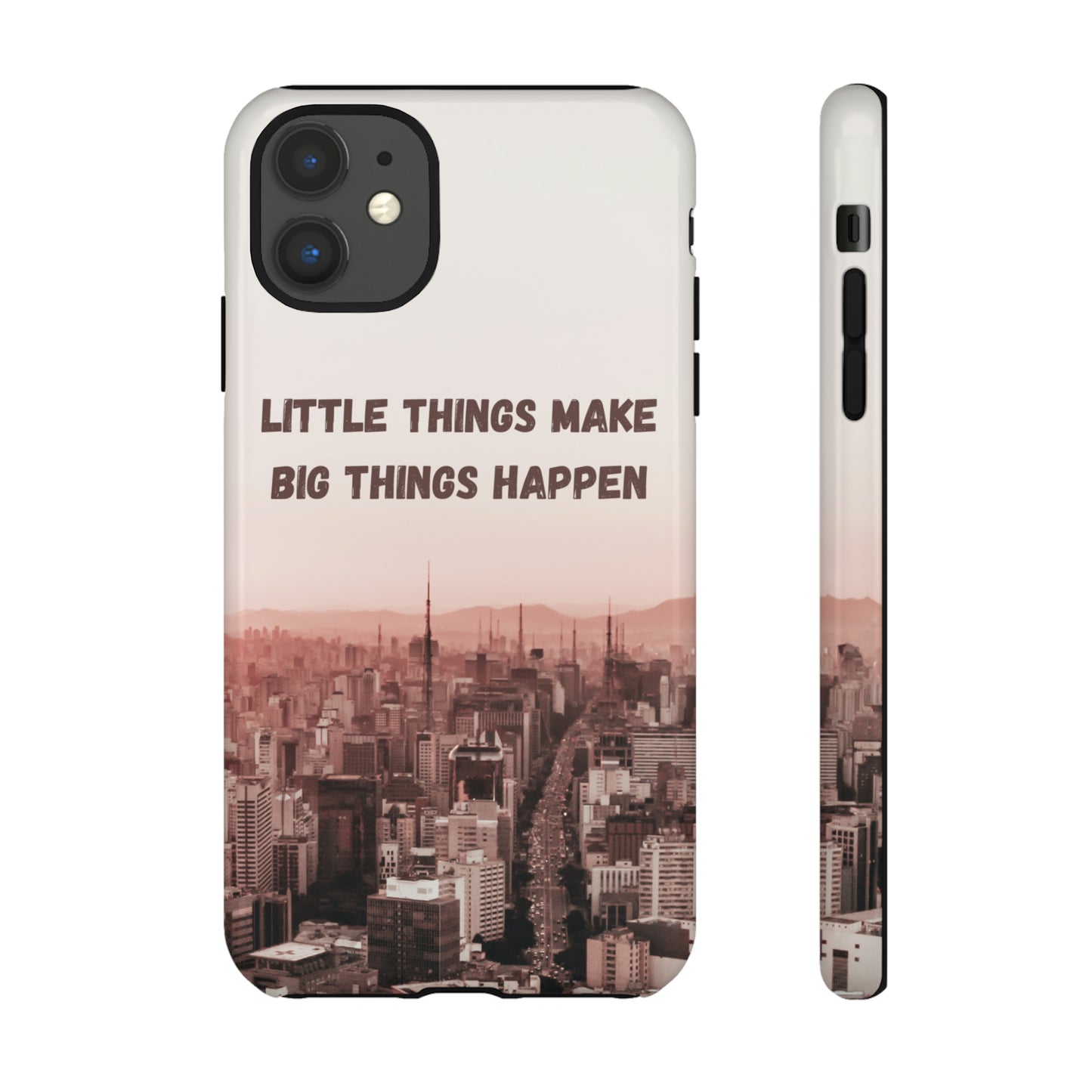Little Things Make Big Things Happen, Samsung Galaxy, iPhone 15, 14, 13 pro max case, iPhone Tough Phone Case, Popular Phone Cover, Everyday Phone Cases, Tough Case