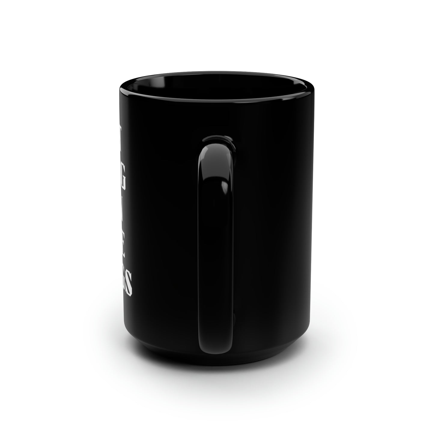 Just Doing Man Cave Things Black Coffee Mug, 15oz, Man, inspirational, gift, contractor, husband, boyfriend, graduation