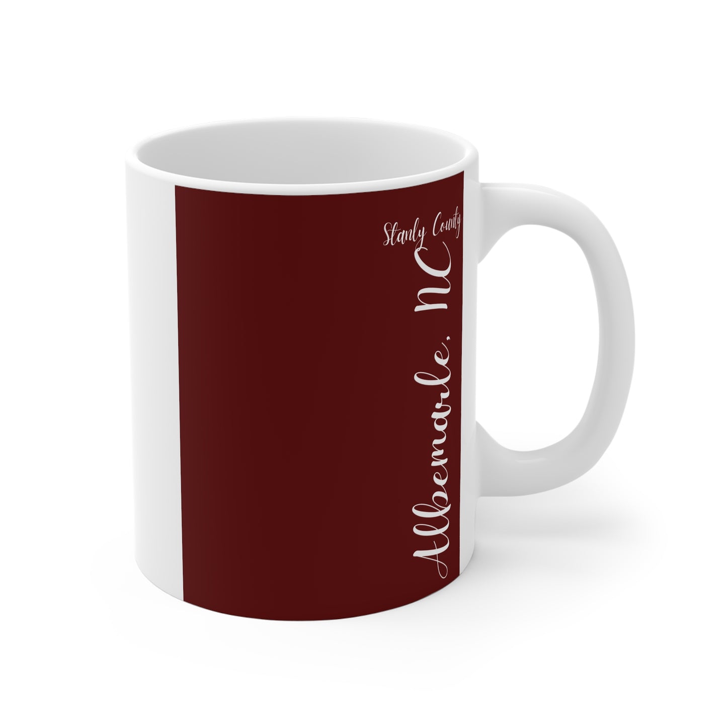 Albemarle NC Mug, 11oz, Positive, Inspiration, Gift, Coffee Mug, Special Occassion Mug, Souvenir, graduation