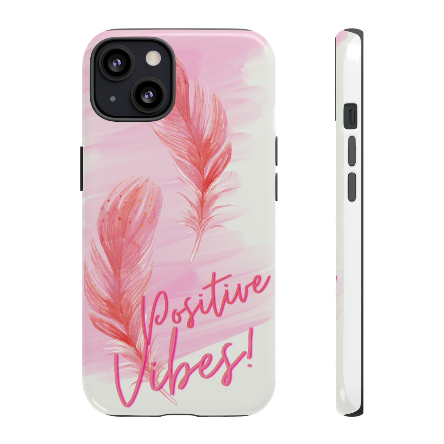 Positive Vibes, Samsung Galaxy, iPhone 15, 14, 13 pro max case, iPhone Tough Phone Case, Popular Phone Cover, Everyday Phone Cases, Tough Case