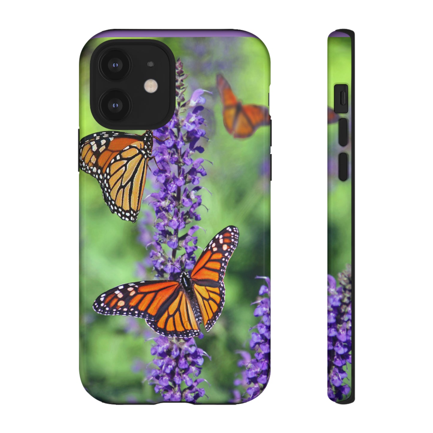 Beautiful Butterfly w/Green Background Phone Case, Samsung Galaxy, iPhone 15, 14, 13 pro max case, iPhone Tough Phone Case, Popular Phone Cover, Everyday Phone Cases, Tough Case