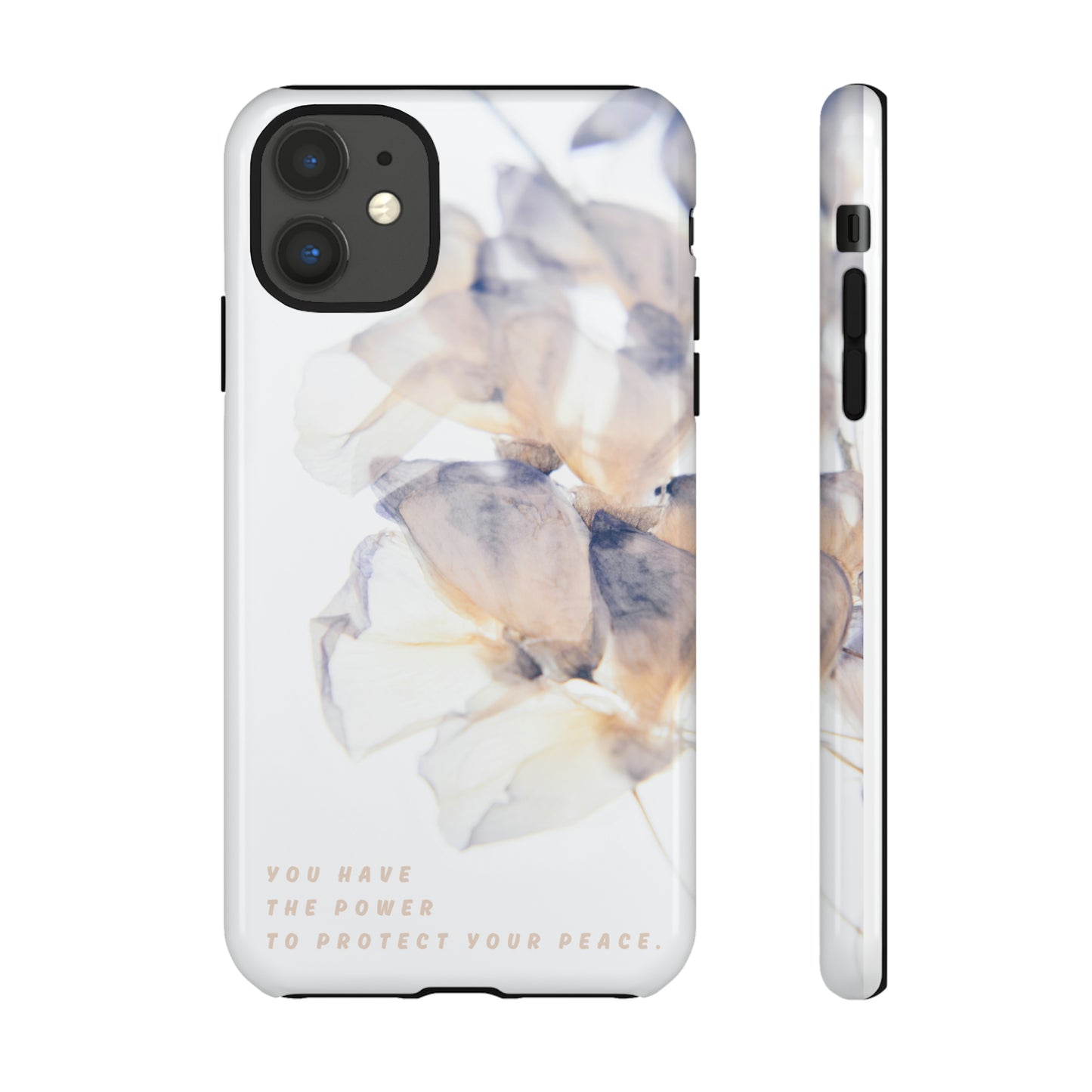 You Have The Power To Protect Your Peace, Samsung Galaxy, iPhone 15, 14, 13 cases, iPhone Tough Phone Case, Popular Phone Cover, Everyday Phone Cases, Tough Case