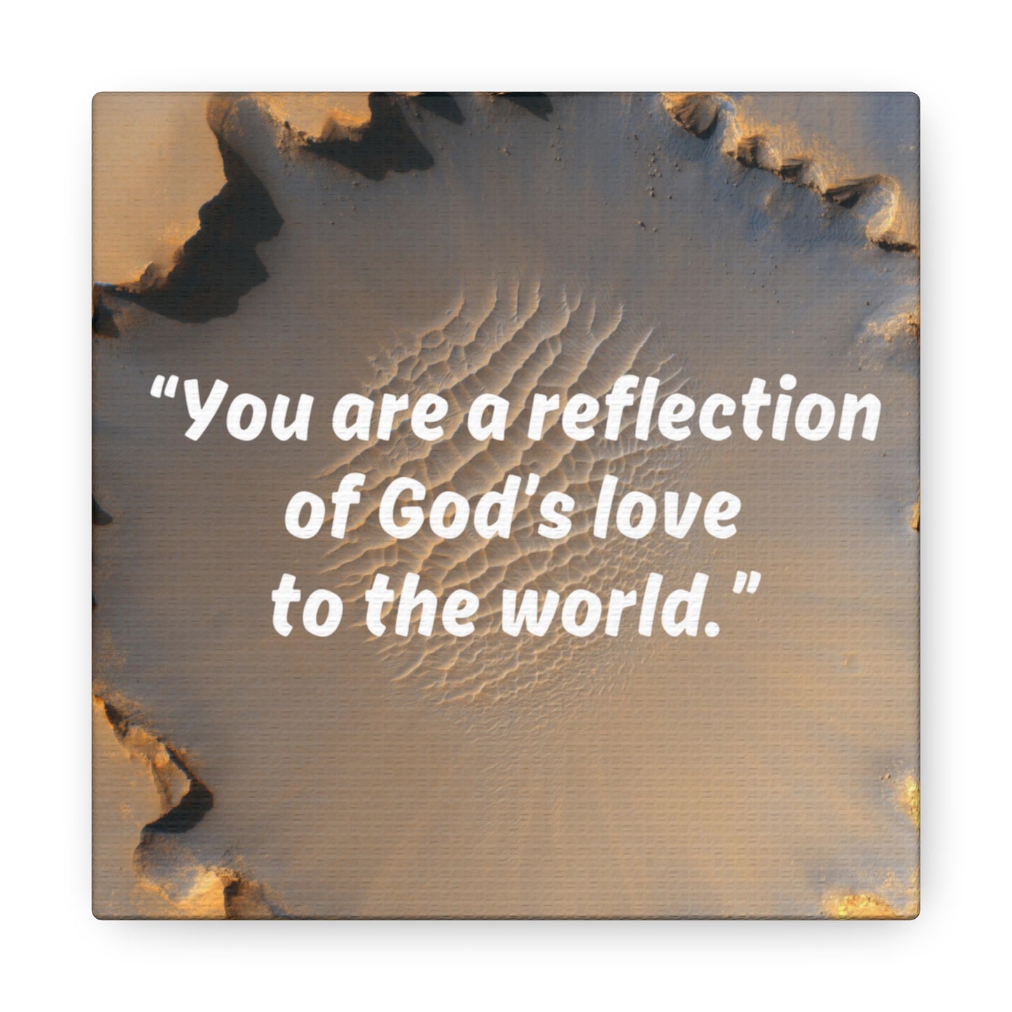 Reflection of God Canvas Gallery Framed Vertical Poster, Canvas Wall Art Set Abstract Prints Minimalist Modern Art Boho Wall Decor