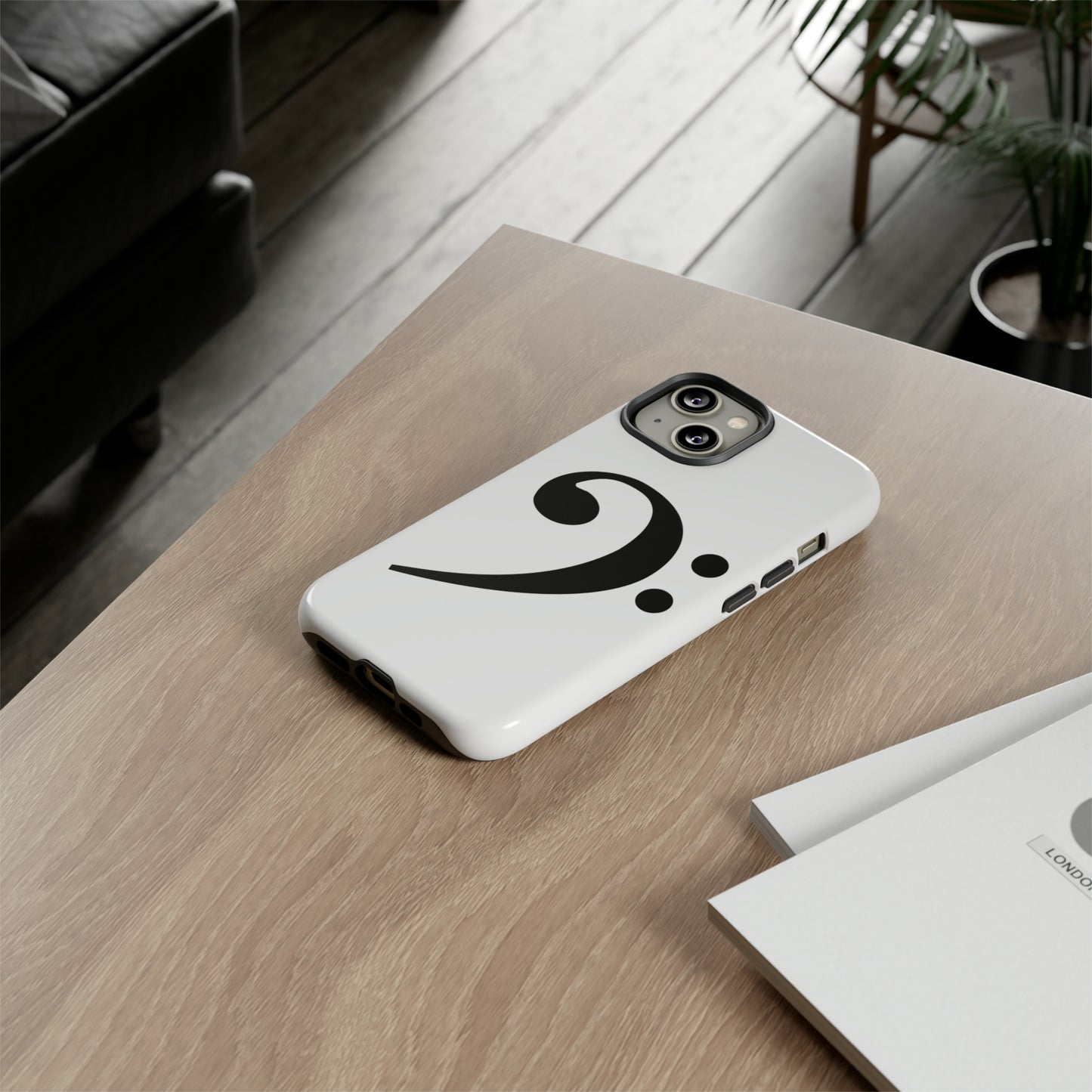 Bass Clef Phone Case, Samsung, iPhone 15, 14, 13 pro max case, iPhone Tough Phone Case, Popular Phone Cover, Everyday Phone Cases, Tough Case