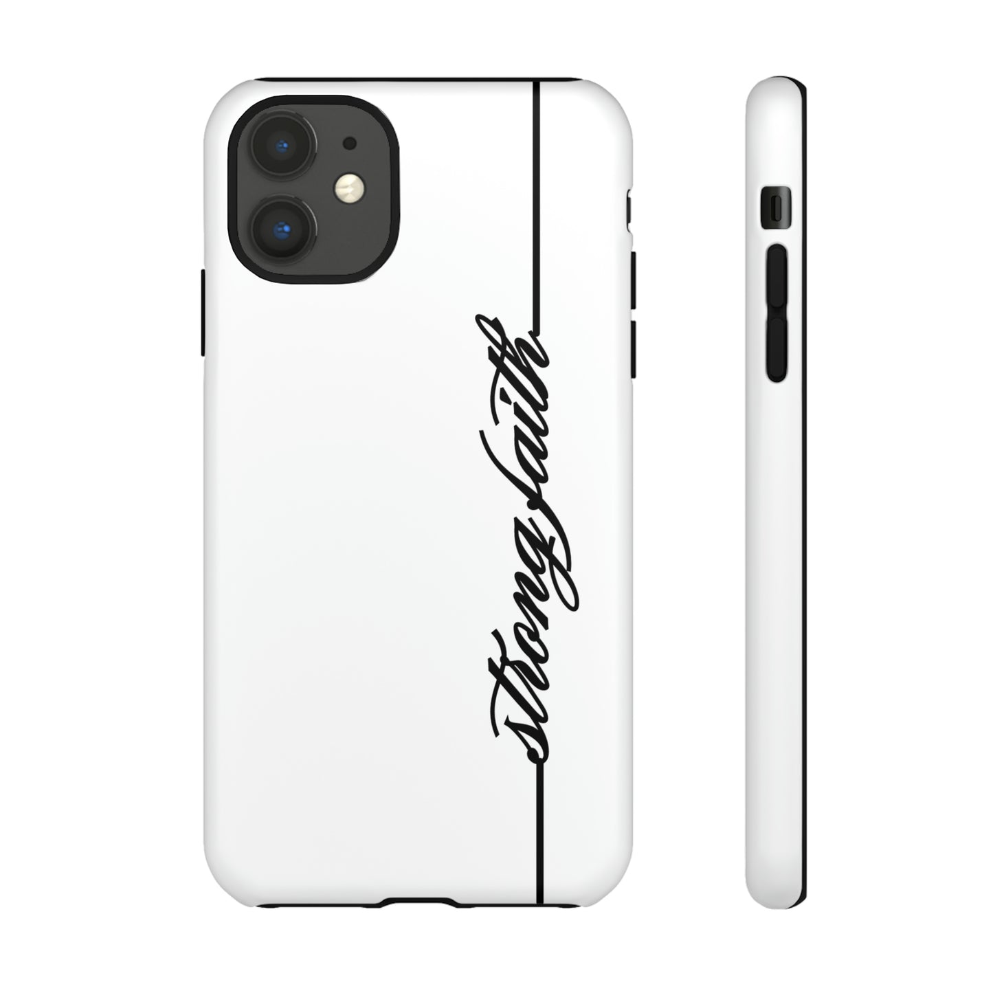Strong Faith Phone Case, Samsung, iPhone 15, 14, 13 pro max case, iPhone Tough Phone Case, Popular Phone Cover, Everyday Phone Cases, Tough Case