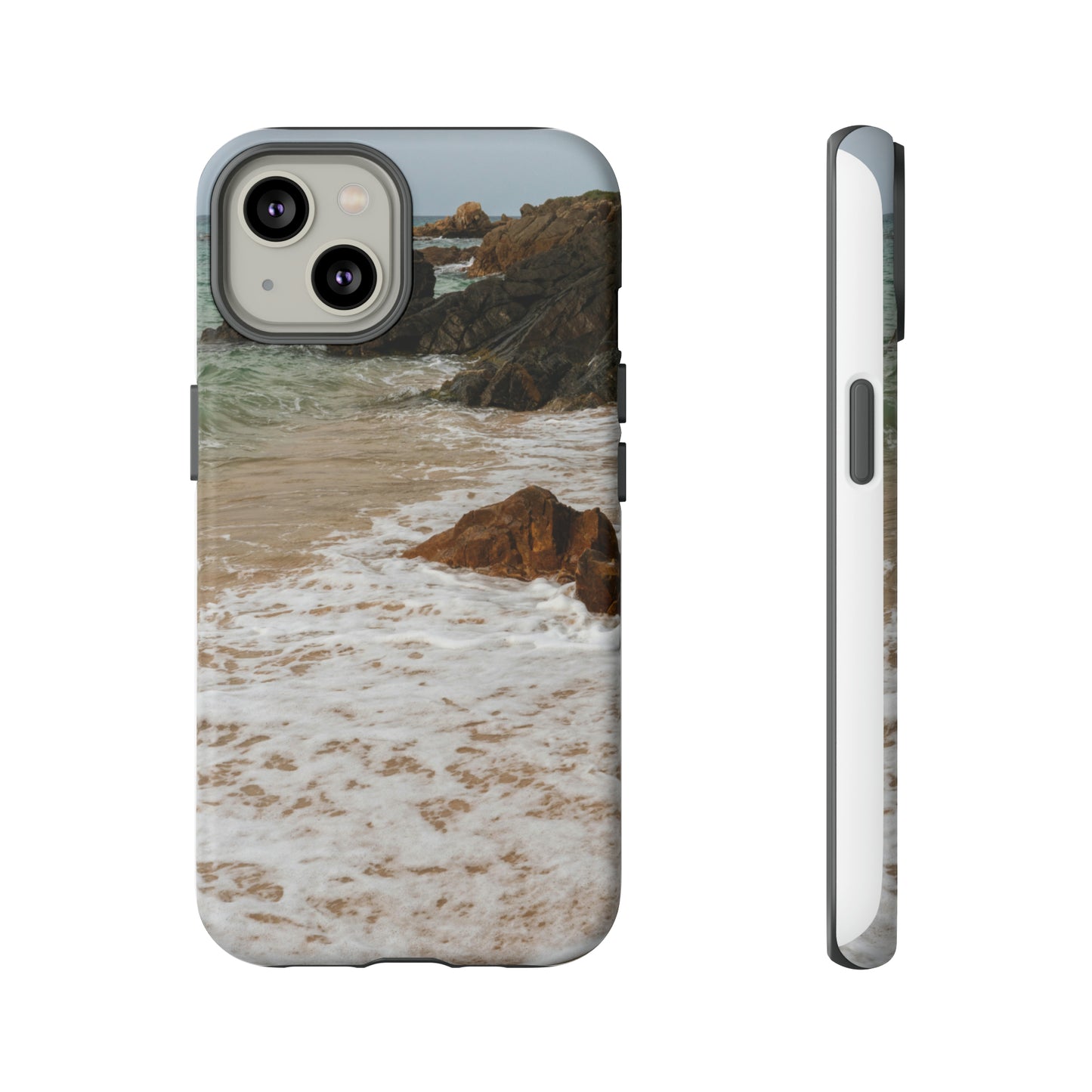 Calm Beach, Phone Case, Samsung Galaxy, iPhone 15, 14, 13 pro max case, iPhone Tough Phone Case, Popular Phone Cover, Everyday Phone Cases, Tough Case