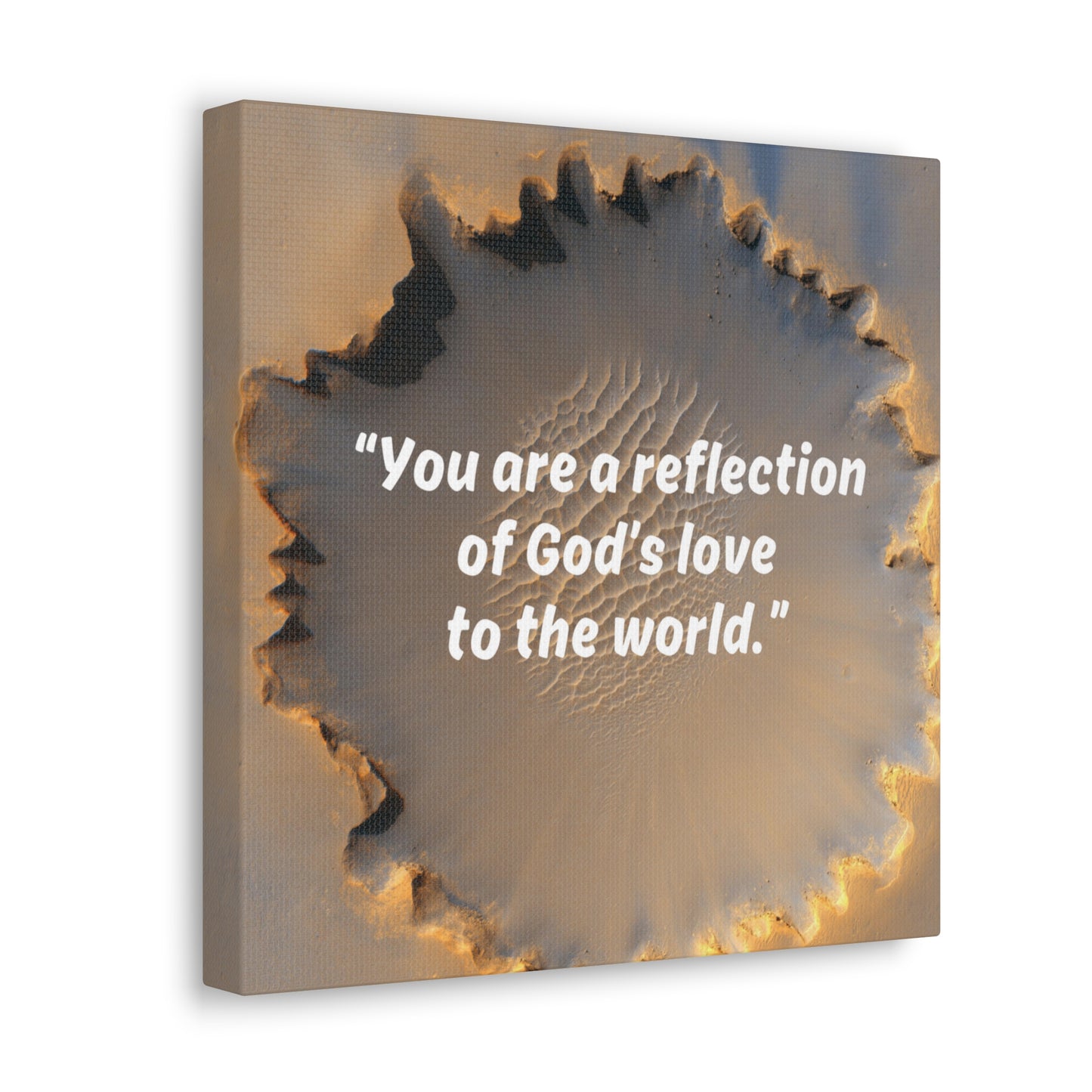 Reflection of God Canvas Gallery Framed Vertical Poster, Canvas Wall Art Set Abstract Prints Minimalist Modern Art Boho Wall Decor