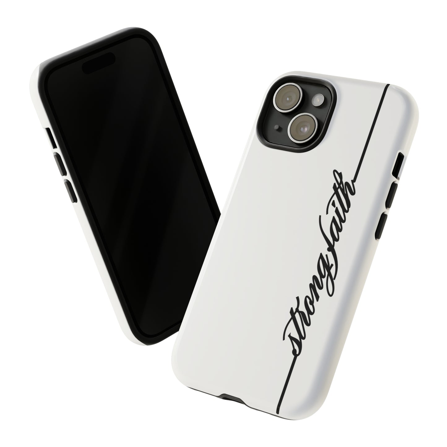 Strong Faith Phone Case, Samsung, iPhone 15, 14, 13 pro max case, iPhone Tough Phone Case, Popular Phone Cover, Everyday Phone Cases, Tough Case