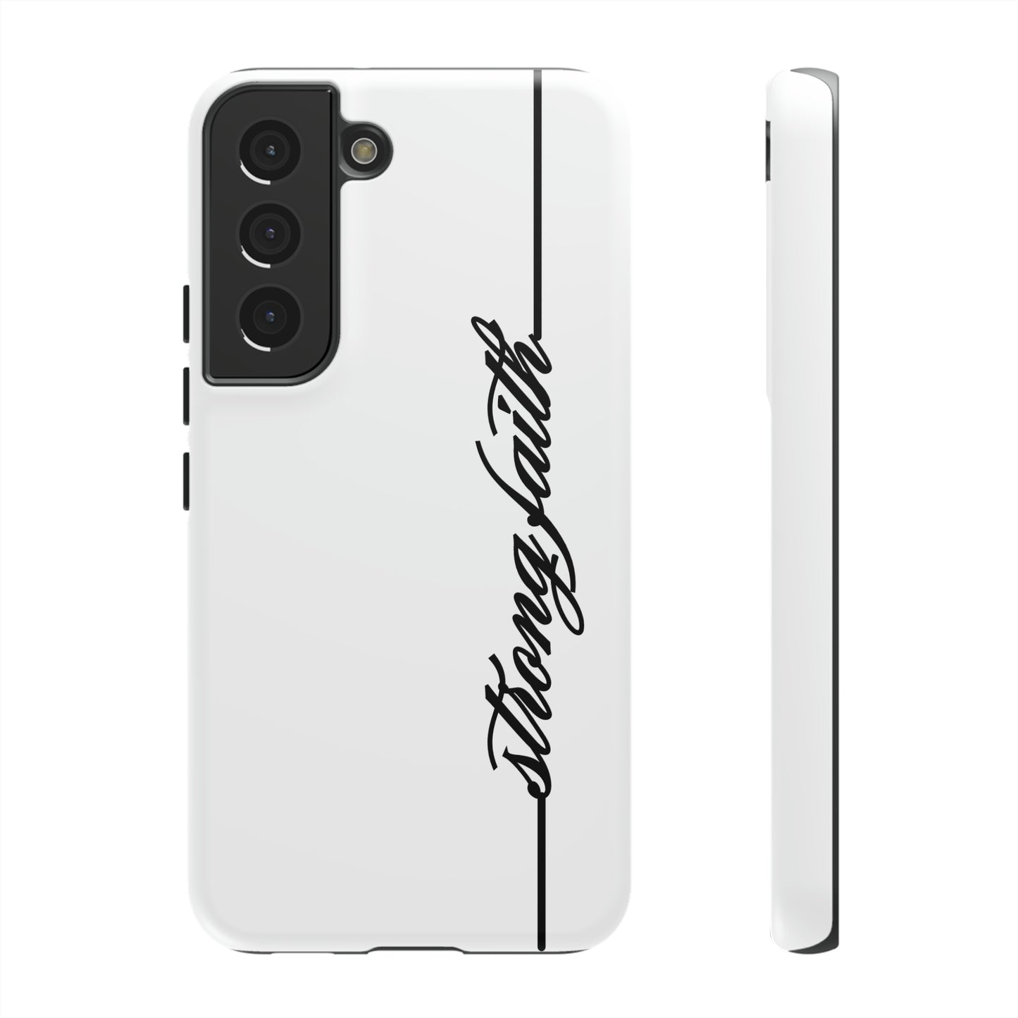 Strong Faith Phone Case, Samsung, iPhone 15, 14, 13 pro max case, iPhone Tough Phone Case, Popular Phone Cover, Everyday Phone Cases, Tough Case