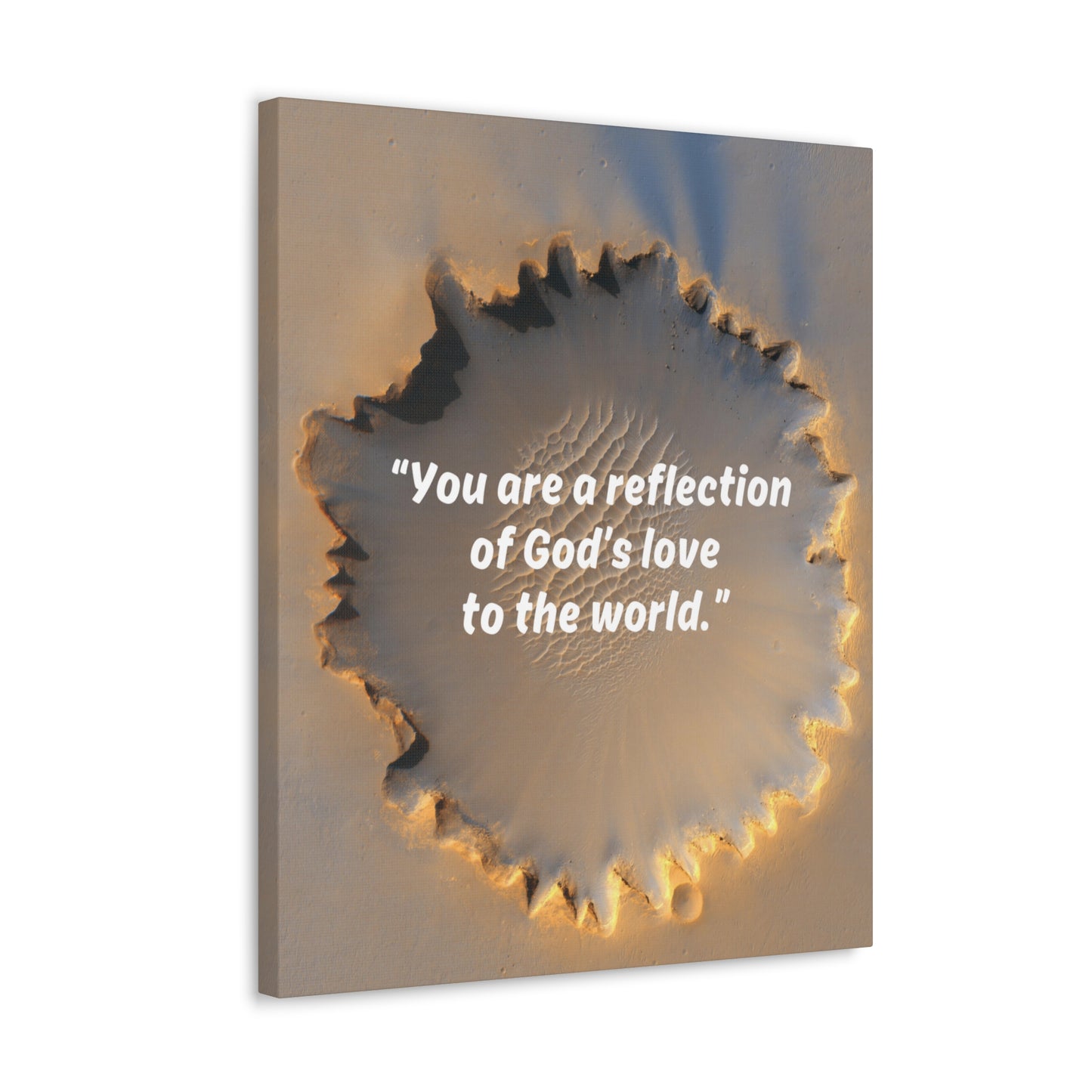 Reflection of God Canvas Gallery Framed Vertical Poster, Canvas Wall Art Set Abstract Prints Minimalist Modern Art Boho Wall Decor