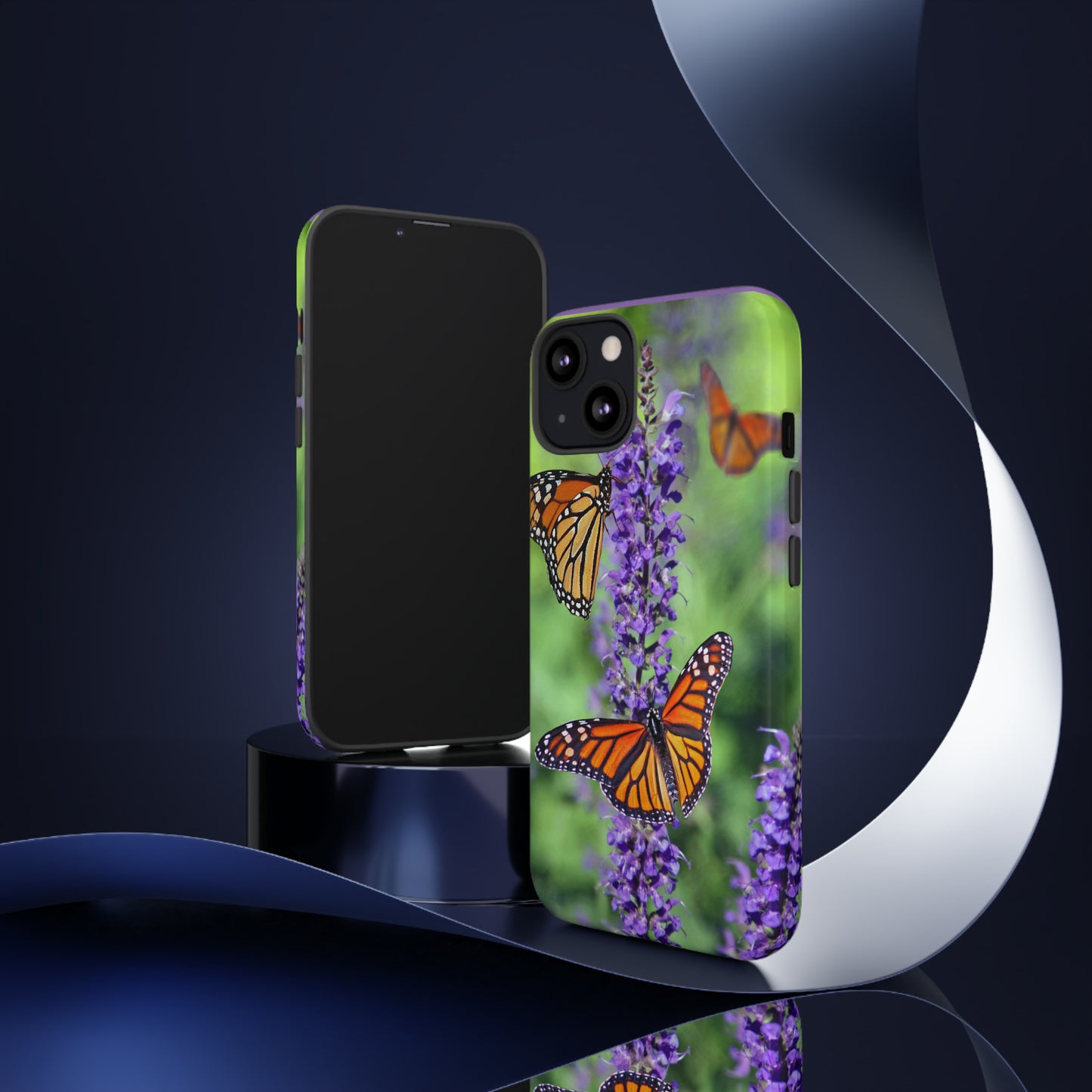 Beautiful Butterfly w/Green Background Phone Case, Samsung Galaxy, iPhone 15, 14, 13 pro max case, iPhone Tough Phone Case, Popular Phone Cover, Everyday Phone Cases, Tough Case