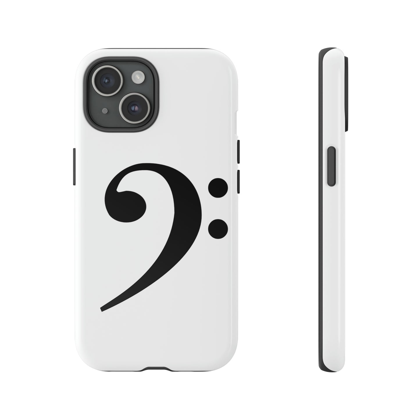 Bass Clef Phone Case, Samsung, iPhone 15, 14, 13 pro max case, iPhone Tough Phone Case, Popular Phone Cover, Everyday Phone Cases, Tough Case