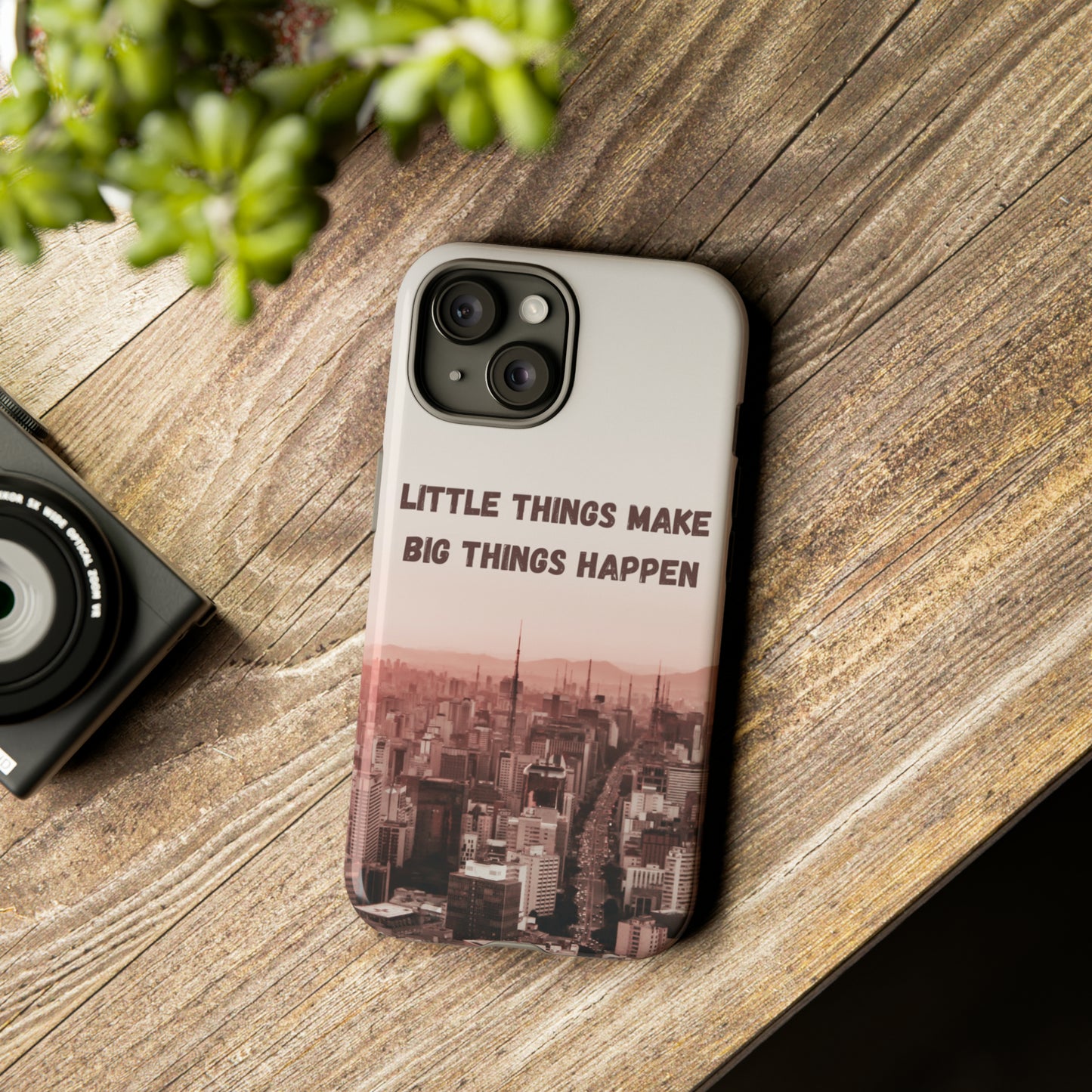 Little Things Make Big Things Happen, Samsung Galaxy, iPhone 15, 14, 13 pro max case, iPhone Tough Phone Case, Popular Phone Cover, Everyday Phone Cases, Tough Case