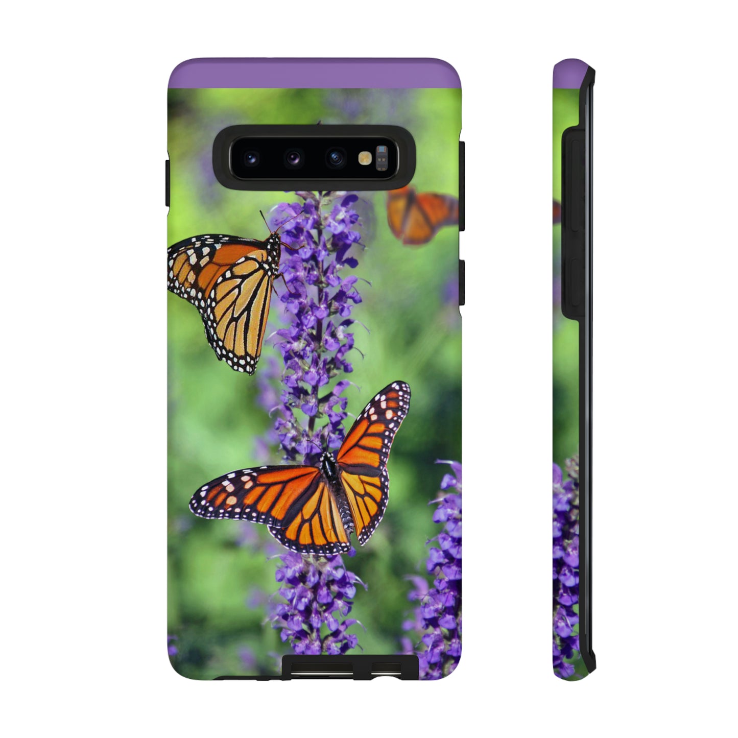 Beautiful Butterfly w/Green Background Phone Case, Samsung Galaxy, iPhone 15, 14, 13 pro max case, iPhone Tough Phone Case, Popular Phone Cover, Everyday Phone Cases, Tough Case