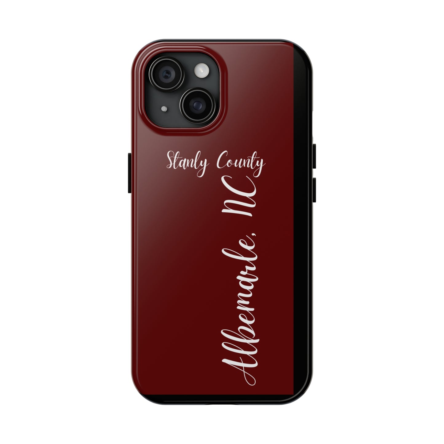 Albemarle NC, Tough Phone Cases-NC- Blue Phone Case, iPhone 15, 14, 13 pro max case, Popular Phone Cover, Everyday Phone Cases, Tough Case