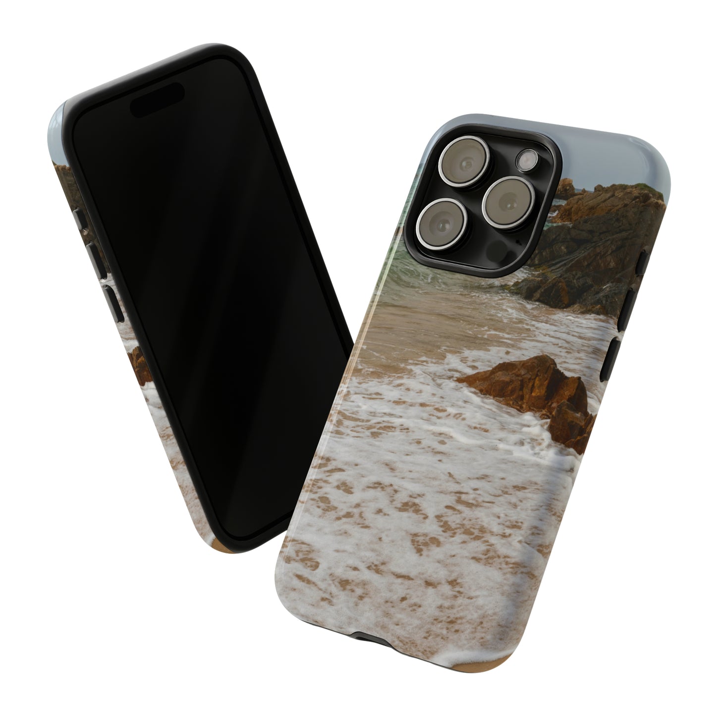 Calm Beach, Phone Case, Samsung Galaxy, iPhone 15, 14, 13 pro max case, iPhone Tough Phone Case, Popular Phone Cover, Everyday Phone Cases, Tough Case