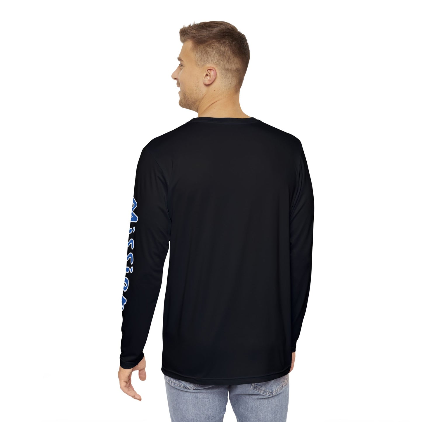 Men's Long Sleeve Shirt - Mission Statement Graphic Tee