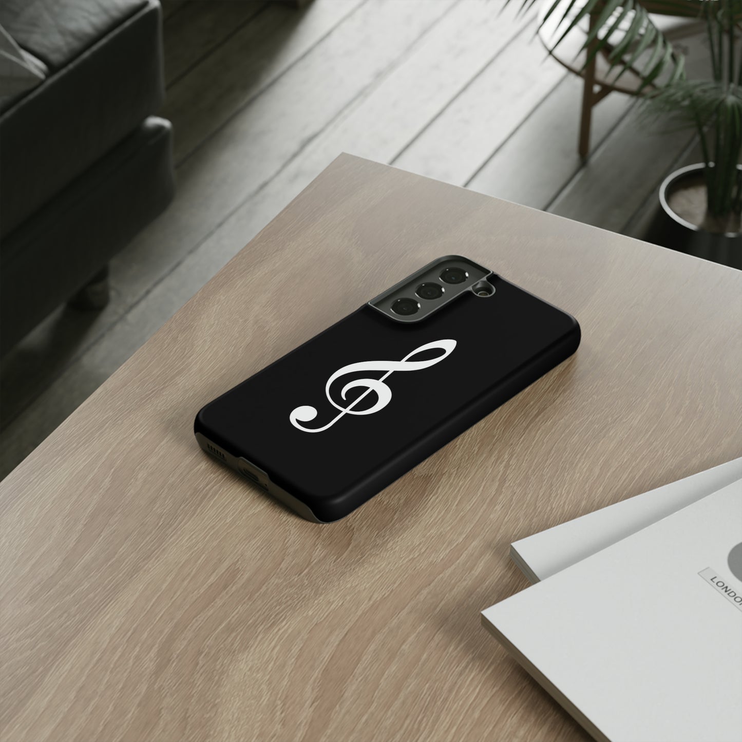 Treble Clef Phone Case, Samsung Galaxy, iPhone 15, 14, 13 pro max case, iPhone Tough Phone Case, Popular Phone Cover, Everyday Phone Cases, Tough Case