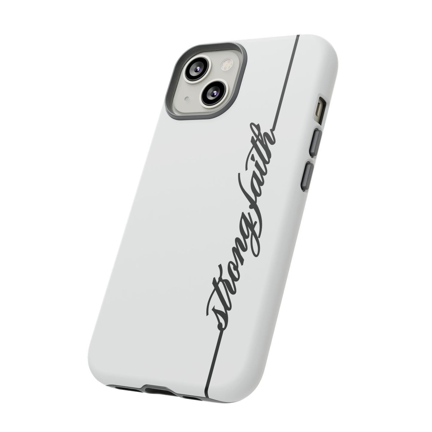 Strong Faith Phone Case, Samsung, iPhone 15, 14, 13 pro max case, iPhone Tough Phone Case, Popular Phone Cover, Everyday Phone Cases, Tough Case