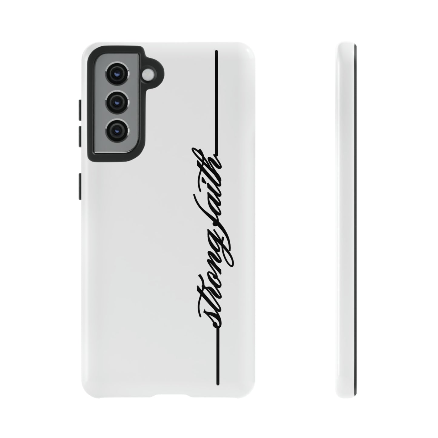 Strong Faith Phone Case, Samsung, iPhone 15, 14, 13 pro max case, iPhone Tough Phone Case, Popular Phone Cover, Everyday Phone Cases, Tough Case