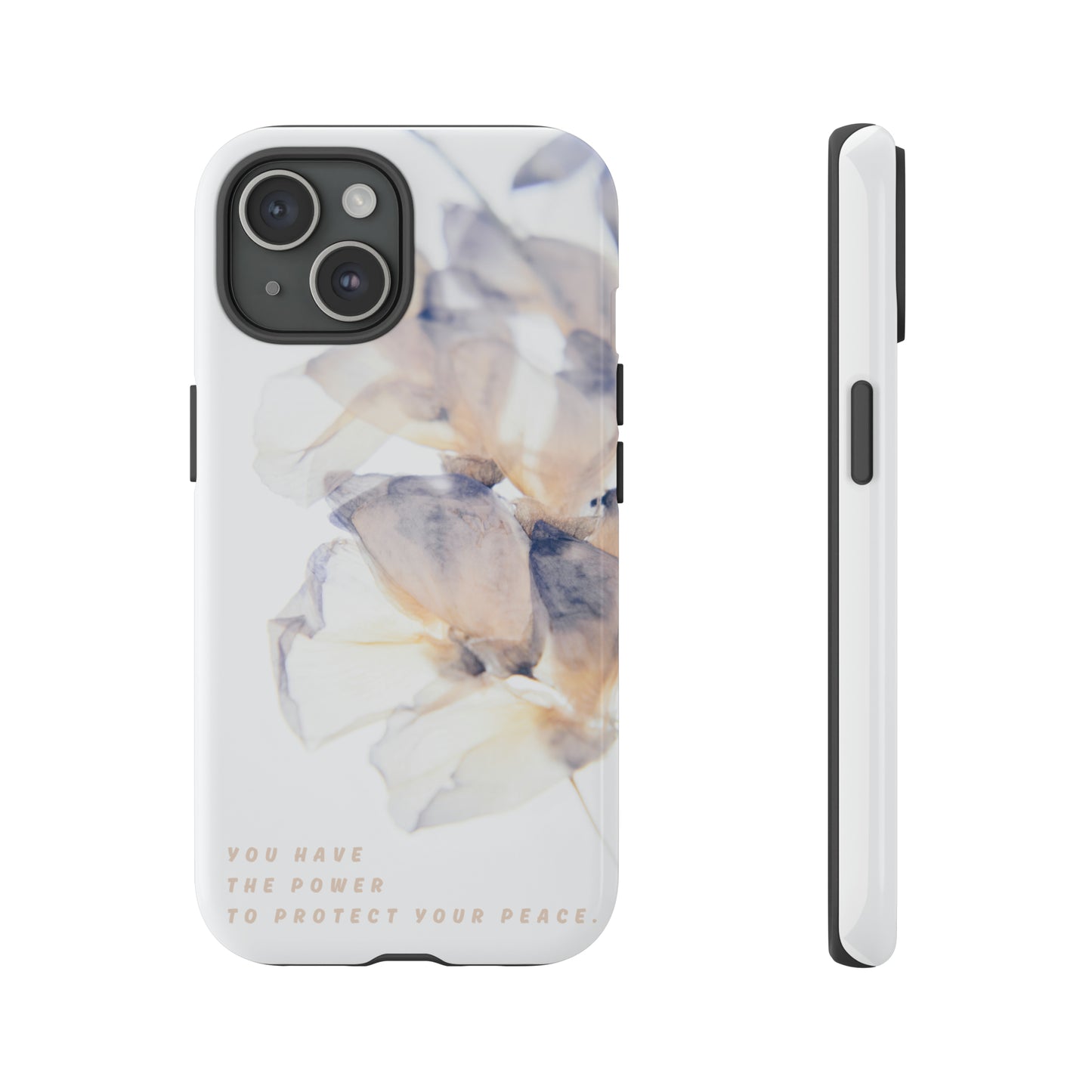 You Have The Power To Protect Your Peace, Samsung Galaxy, iPhone 15, 14, 13 cases, iPhone Tough Phone Case, Popular Phone Cover, Everyday Phone Cases, Tough Case