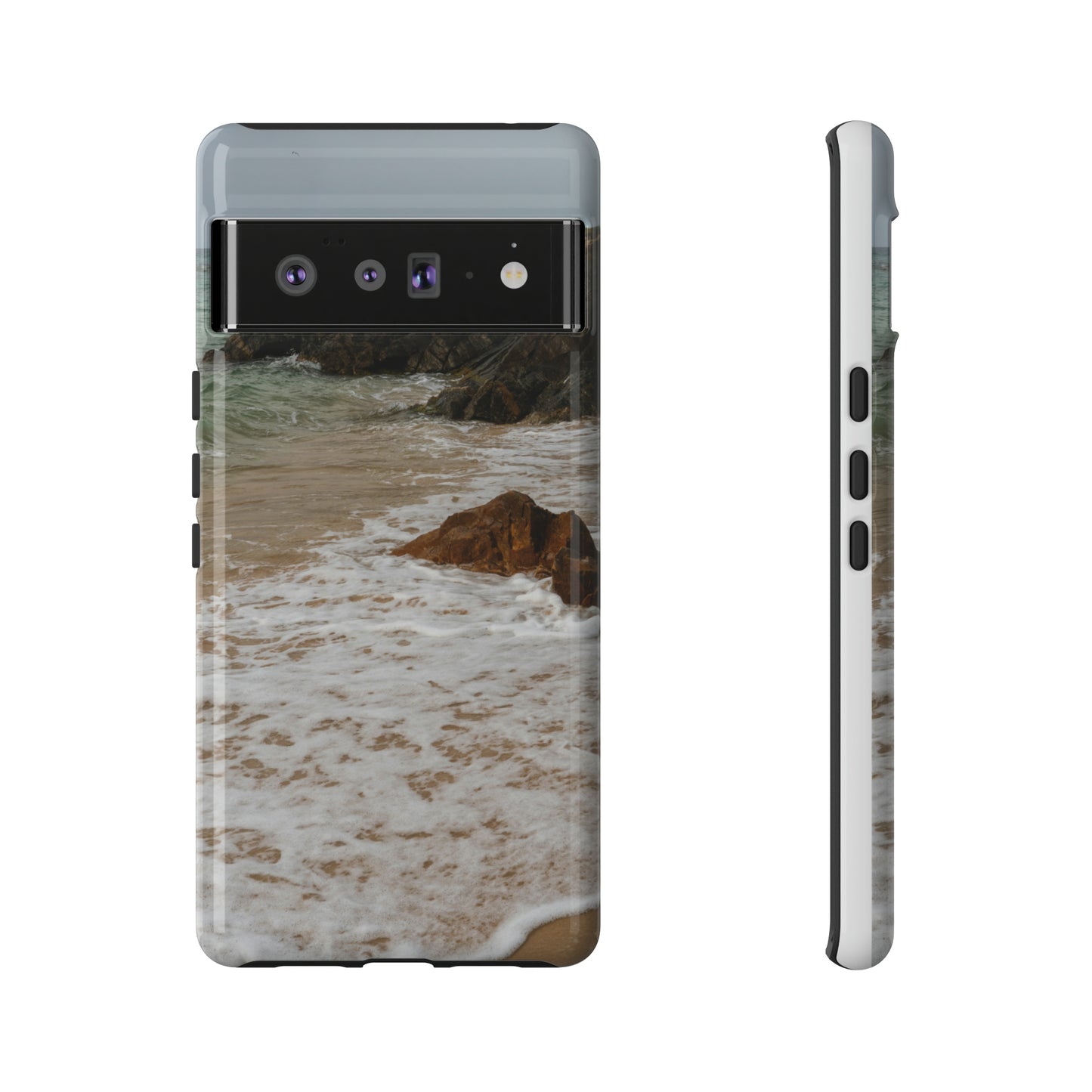 Calm Beach, Phone Case, Samsung Galaxy, iPhone 15, 14, 13 pro max case, iPhone Tough Phone Case, Popular Phone Cover, Everyday Phone Cases, Tough Case