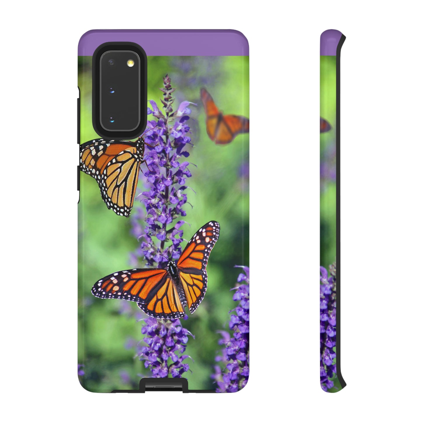 Beautiful Butterfly w/Green Background Phone Case, Samsung Galaxy, iPhone 15, 14, 13 pro max case, iPhone Tough Phone Case, Popular Phone Cover, Everyday Phone Cases, Tough Case
