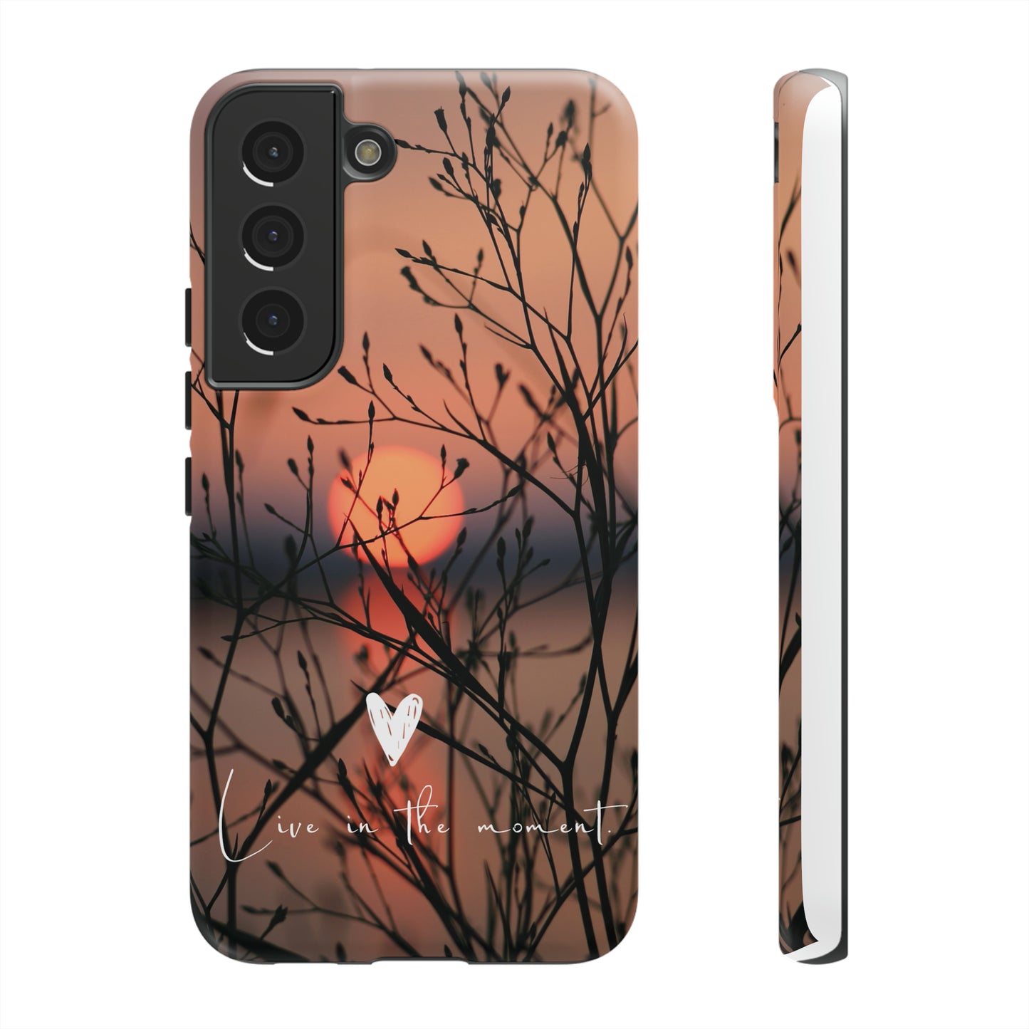 Live In The Moment, Samsung Galaxy, iPhone 15, 14, 13 pro max case, iPhone Tough Phone Case, Popular Phone Cover, Everyday Phone Cases, Tough Case