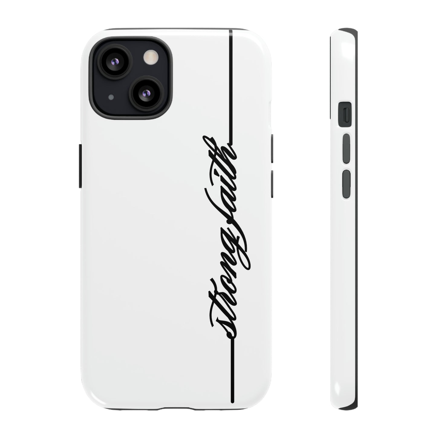 Strong Faith Phone Case, Samsung, iPhone 15, 14, 13 pro max case, iPhone Tough Phone Case, Popular Phone Cover, Everyday Phone Cases, Tough Case