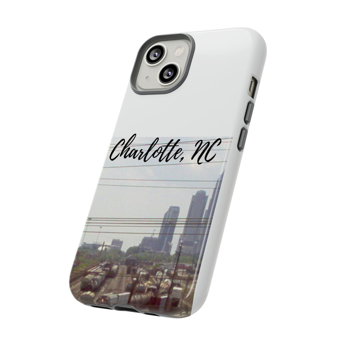 Charlotte NC Skyline Phone Case, Samsung, iPhone 15, 14, 13 pro max case, iPhone Tough Phone Case, Popular Phone Cover, Tough Case