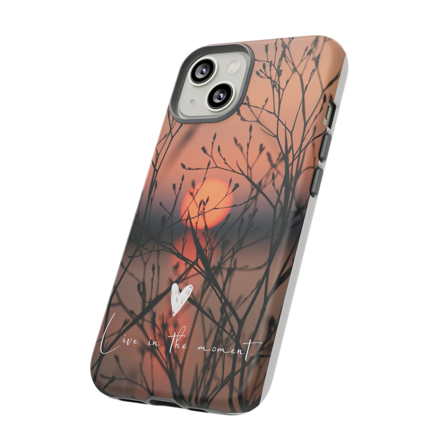 Live In The Moment, Samsung Galaxy, iPhone 15, 14, 13 pro max case, iPhone Tough Phone Case, Popular Phone Cover, Everyday Phone Cases, Tough Case