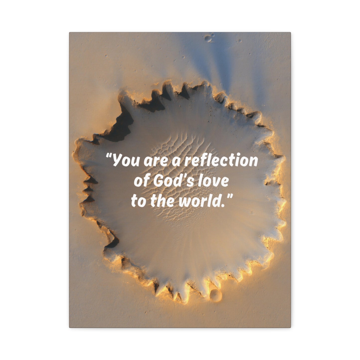 Reflection of God Canvas Gallery Framed Vertical Poster, Canvas Wall Art Set Abstract Prints Minimalist Modern Art Boho Wall Decor