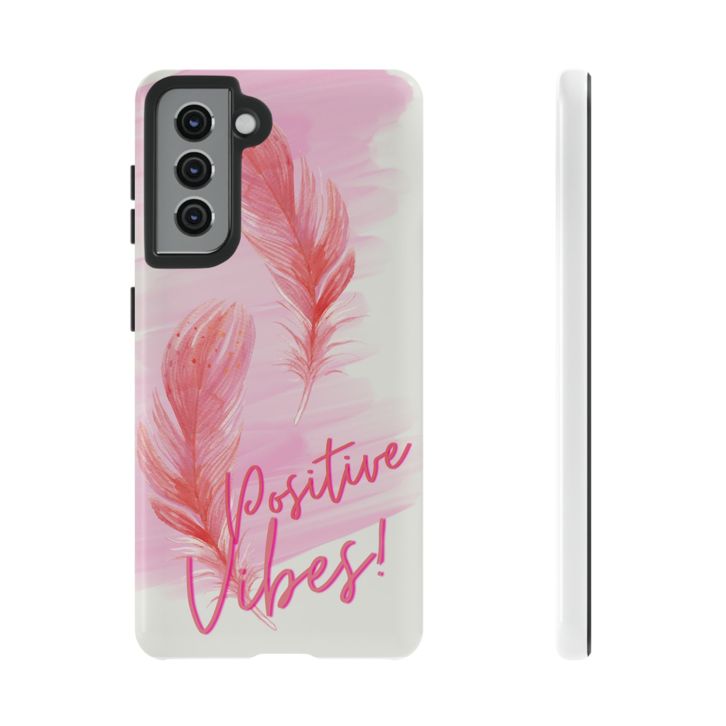 Positive Vibes, Samsung Galaxy, iPhone 15, 14, 13 pro max case, iPhone Tough Phone Case, Popular Phone Cover, Everyday Phone Cases, Tough Case